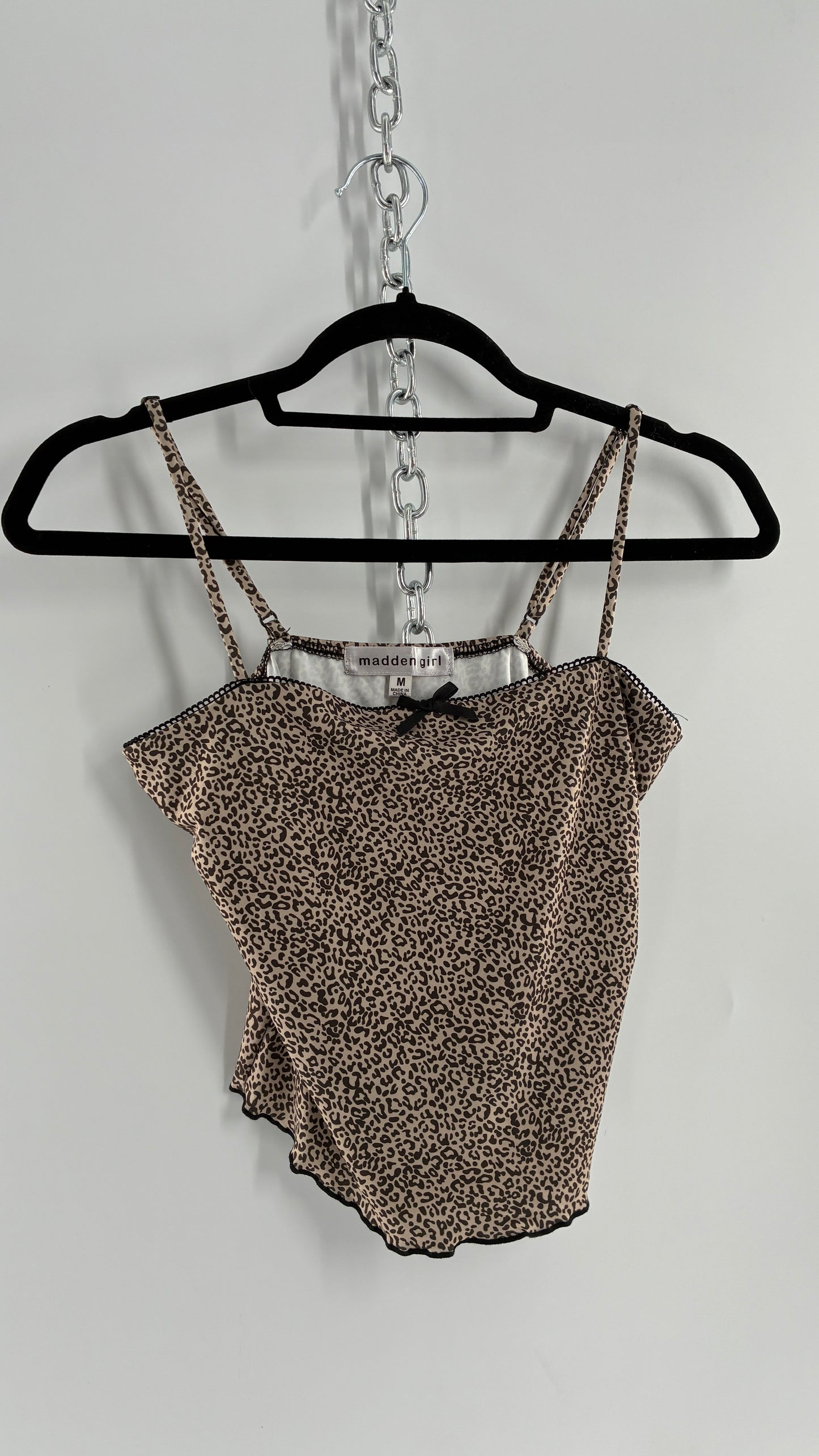 Vintage Madden Girl Cheetah Camisole (Medium)