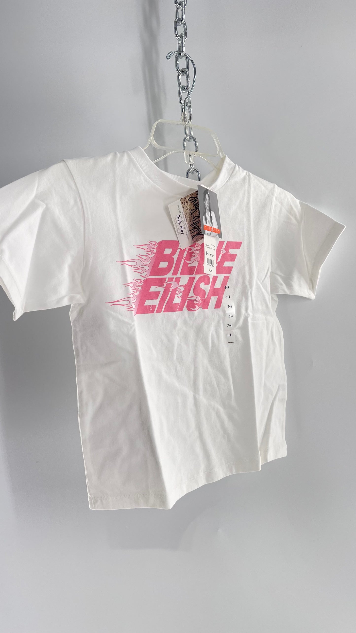 Billie Eilish 3-4 Kids T or Adult Baby T