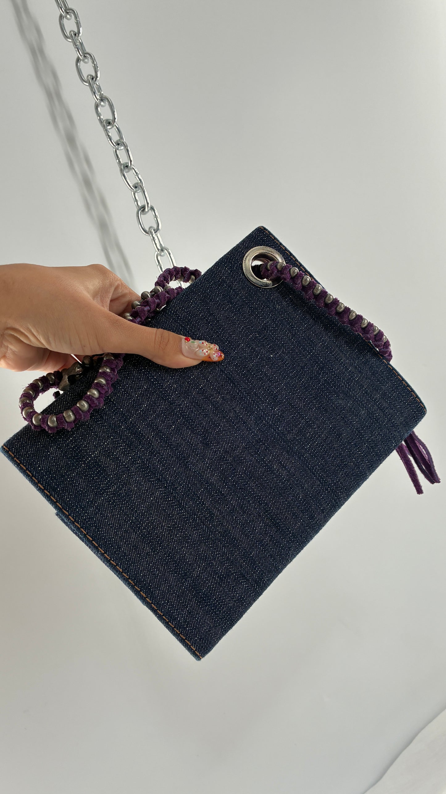Rare 2000s ZIGI New York Embellished Archival Clutch Bag