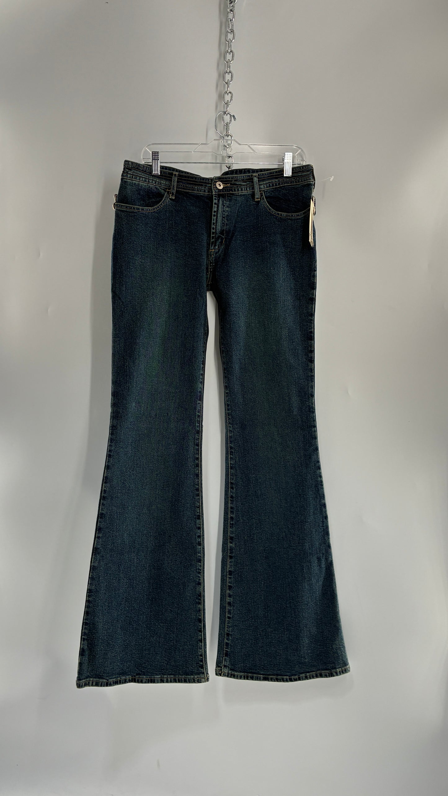 Deadstock Vintage TANNA JEANS with Cross Over Bum Detail and Tags Attached (8)