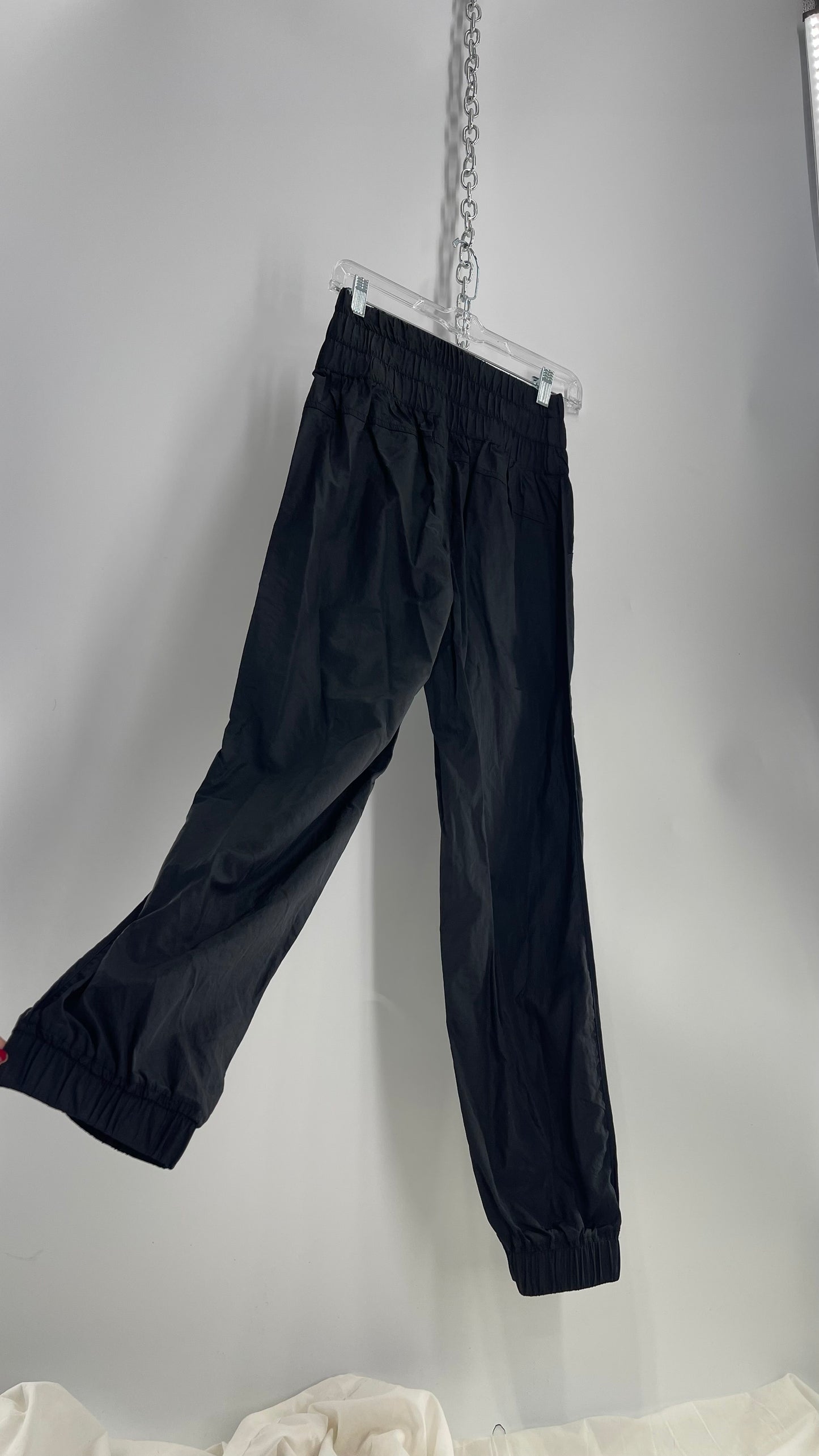 Free People Movement Black Athletic Track Pants (XS)