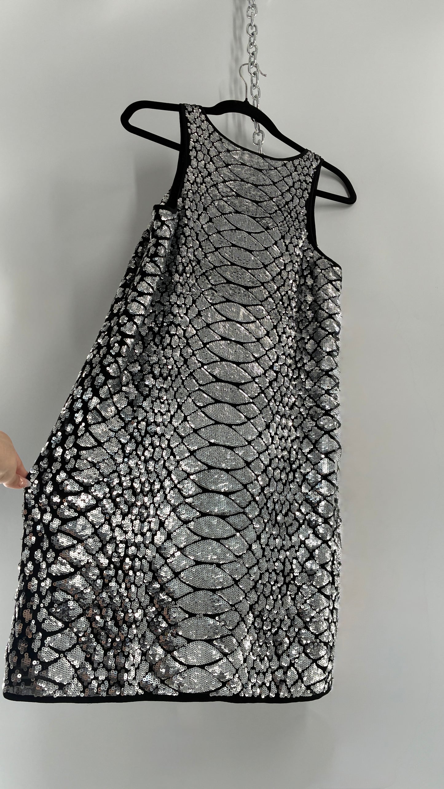 Deadstock Vintage MICHAEL KORS Sequin Mini Dress (Small)
