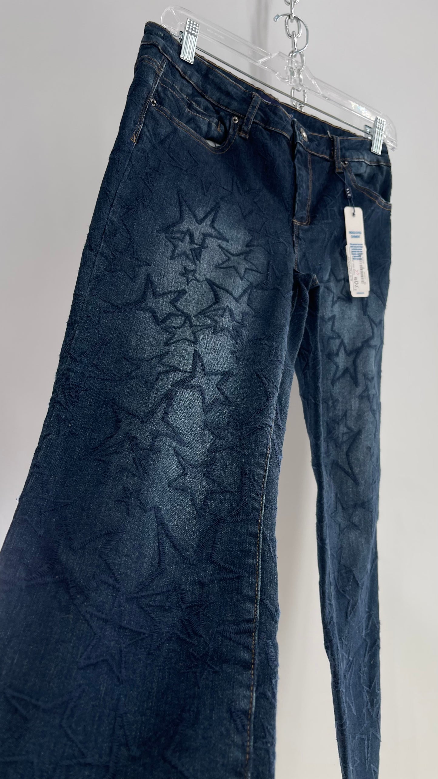 Tractr BLU Star Embroidered Jeans with Tags (28)