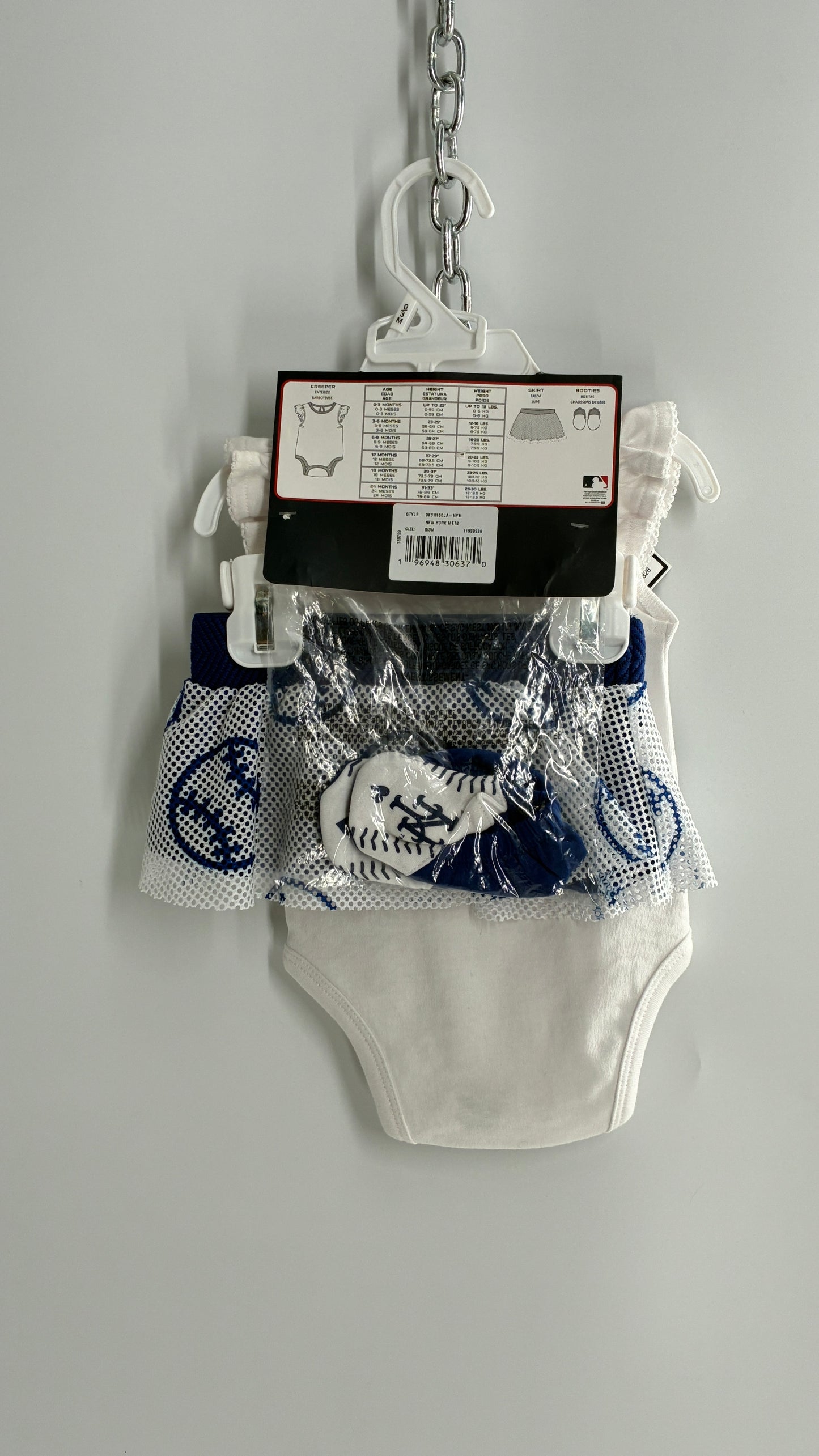 Vintage METS Newborn 3pc Set (0/3MO)