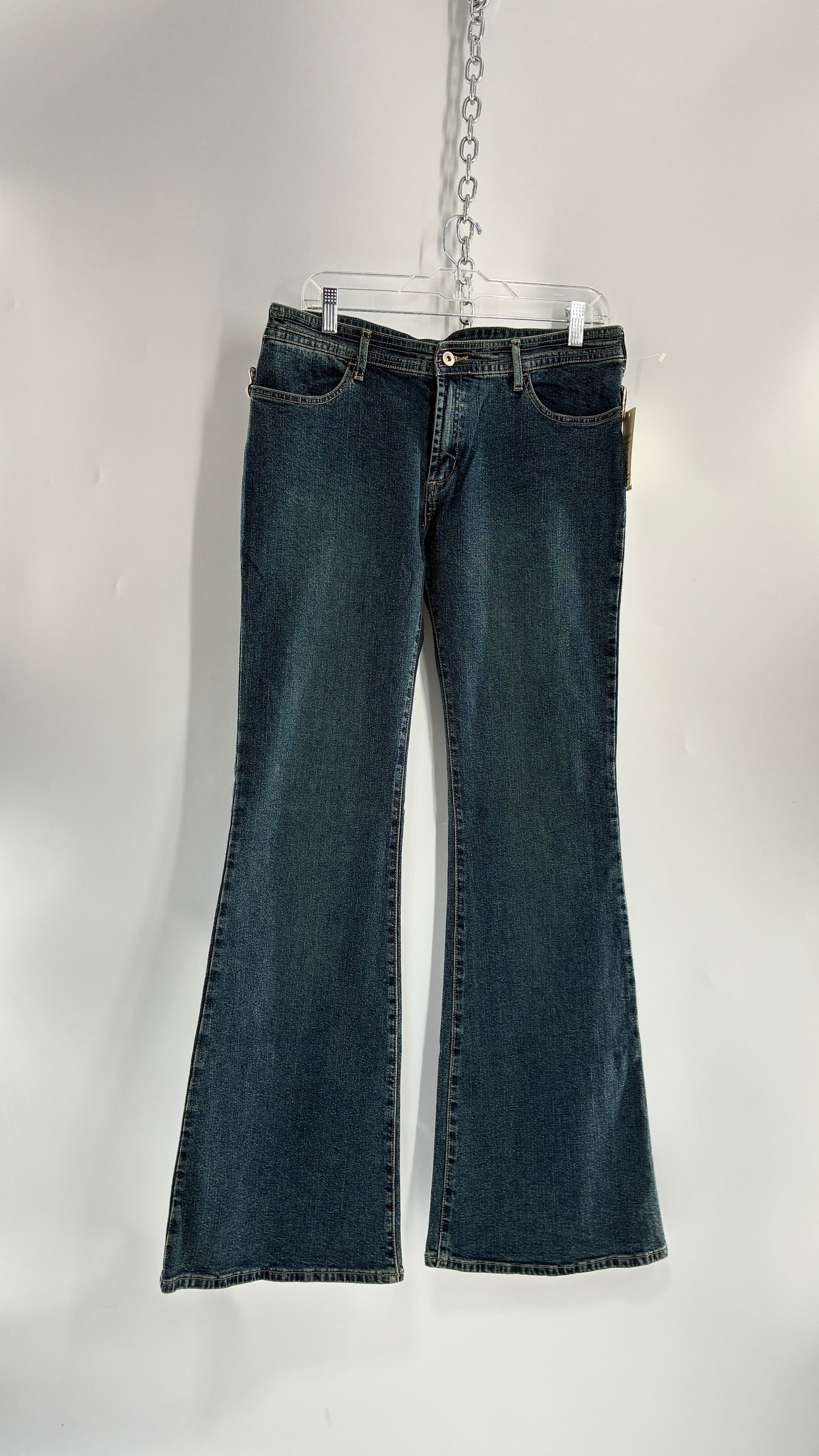 Deadstock Vintage TANNA JEANS with Cross Over Bum Detail and Tags Attached (8)