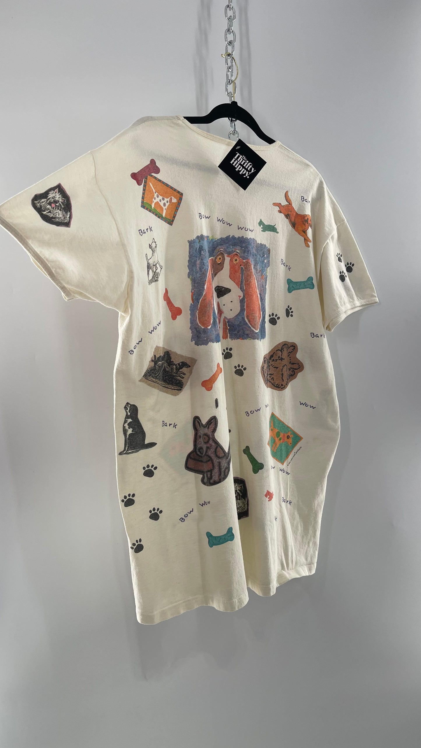 Vintage Bow Wow Oversized Graphic T (XXL)