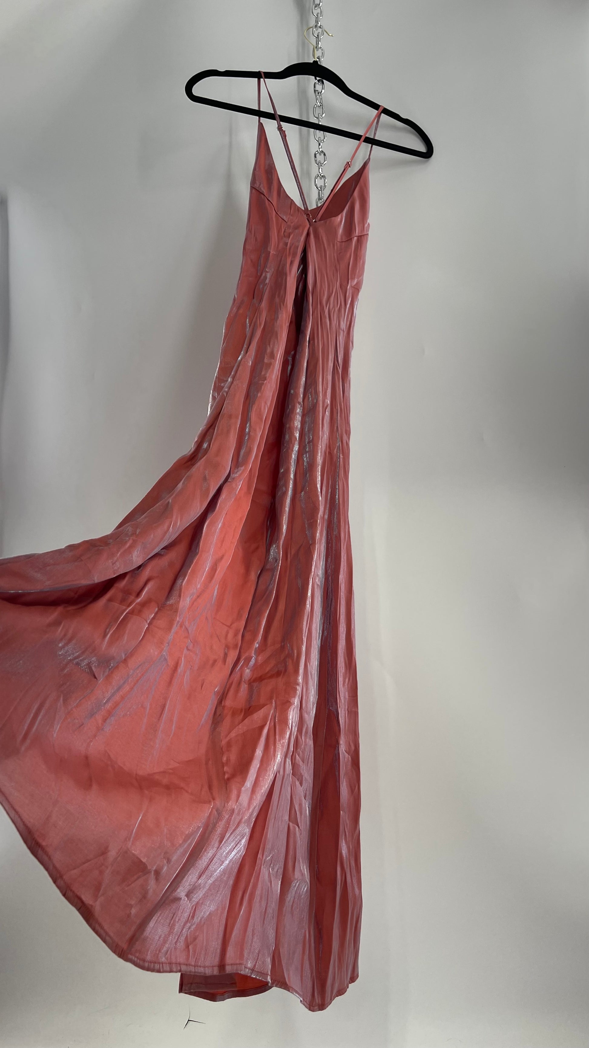 Vintage 1990s Forever 21 Color Changing Coral Maxi Dress (S) The Thrifty Hippy Vintage 1990s Forever 21 Color Changing Coral Maxi Dress (S) The Thrifty Hippy