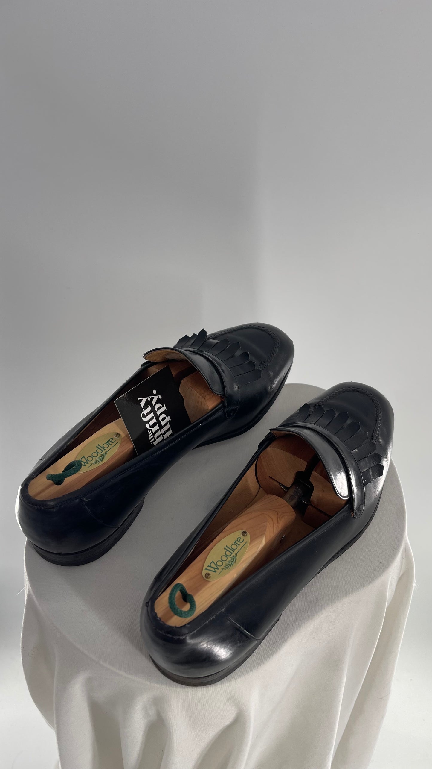 Vintage Gucci Black Patent Leather Loafer (42.5)