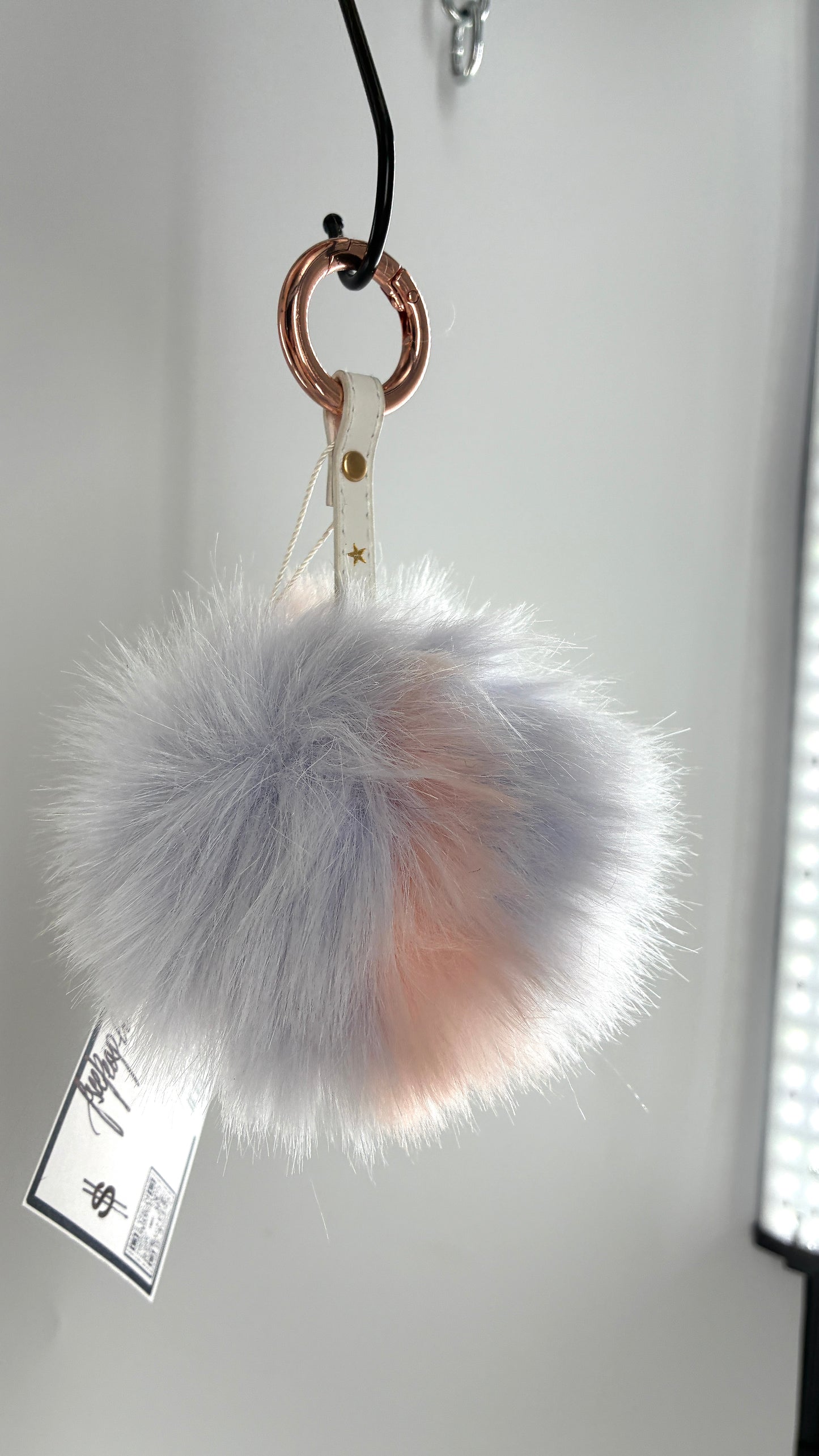 Free People Pom Pom Keychain
