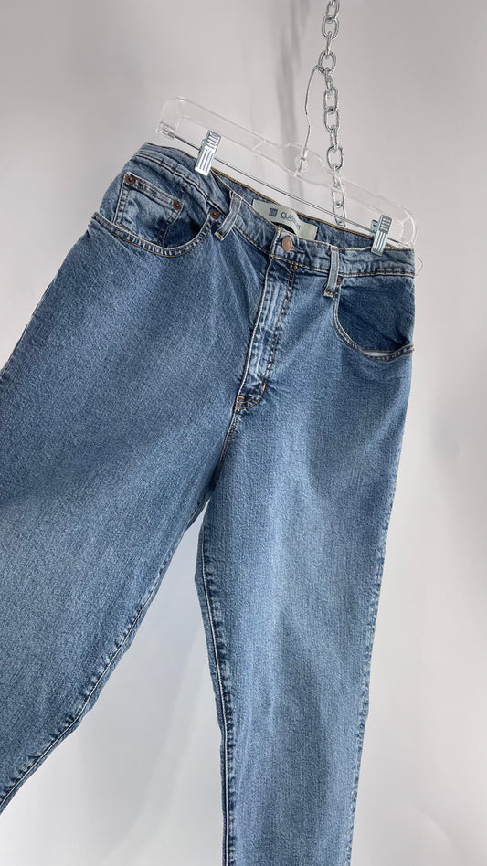 Gap Vintage HighWaist Light Wash Jeans (12)