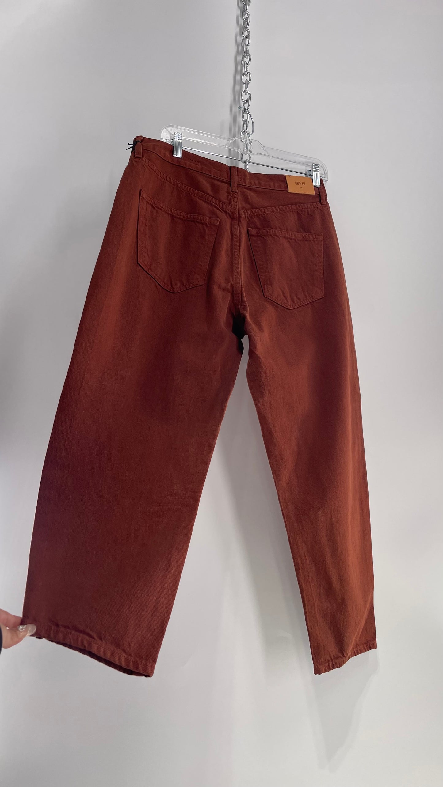 Edwin 1947 Rust Brown Jeans with Tags Attached (32)