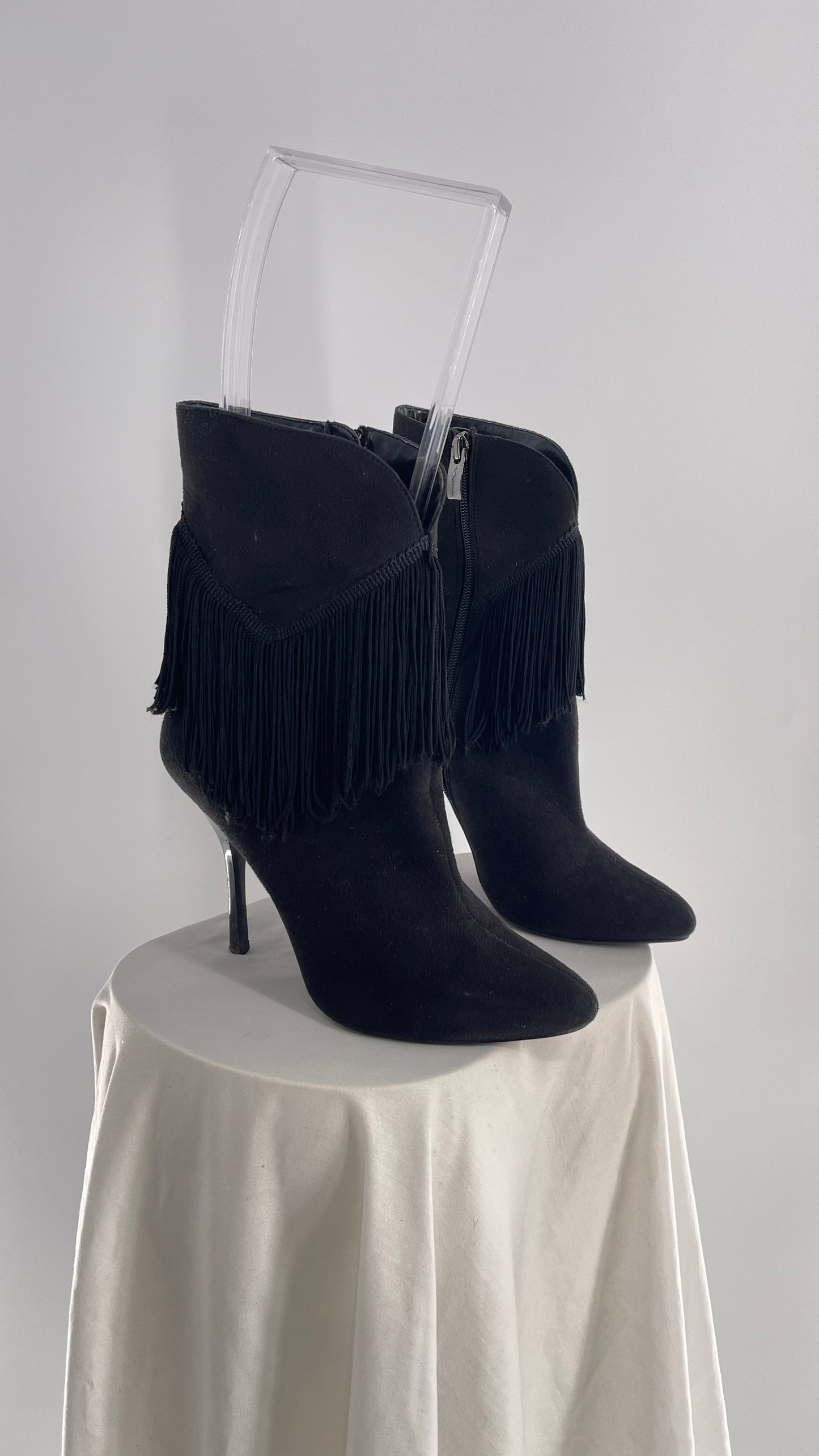 Vintage Mia Fringe Booties (7)