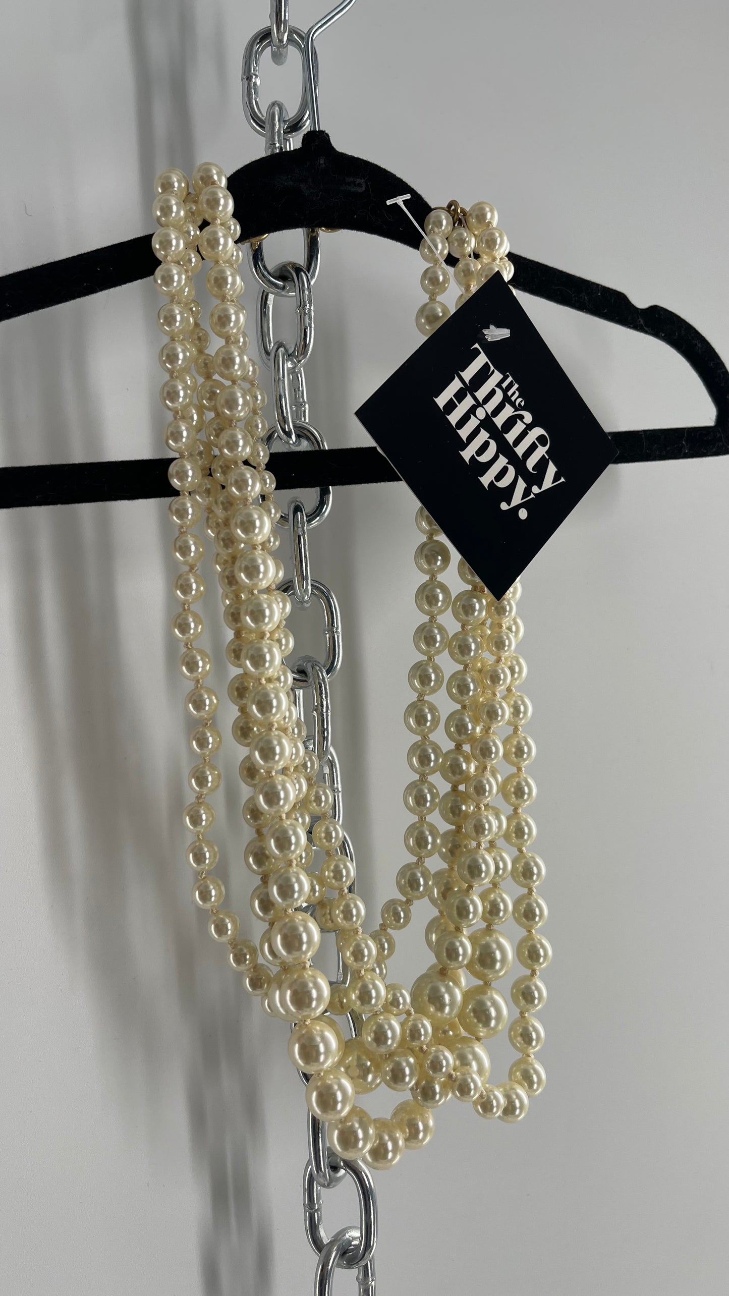 Vintage Layered Pearl Necklace (JCREW)