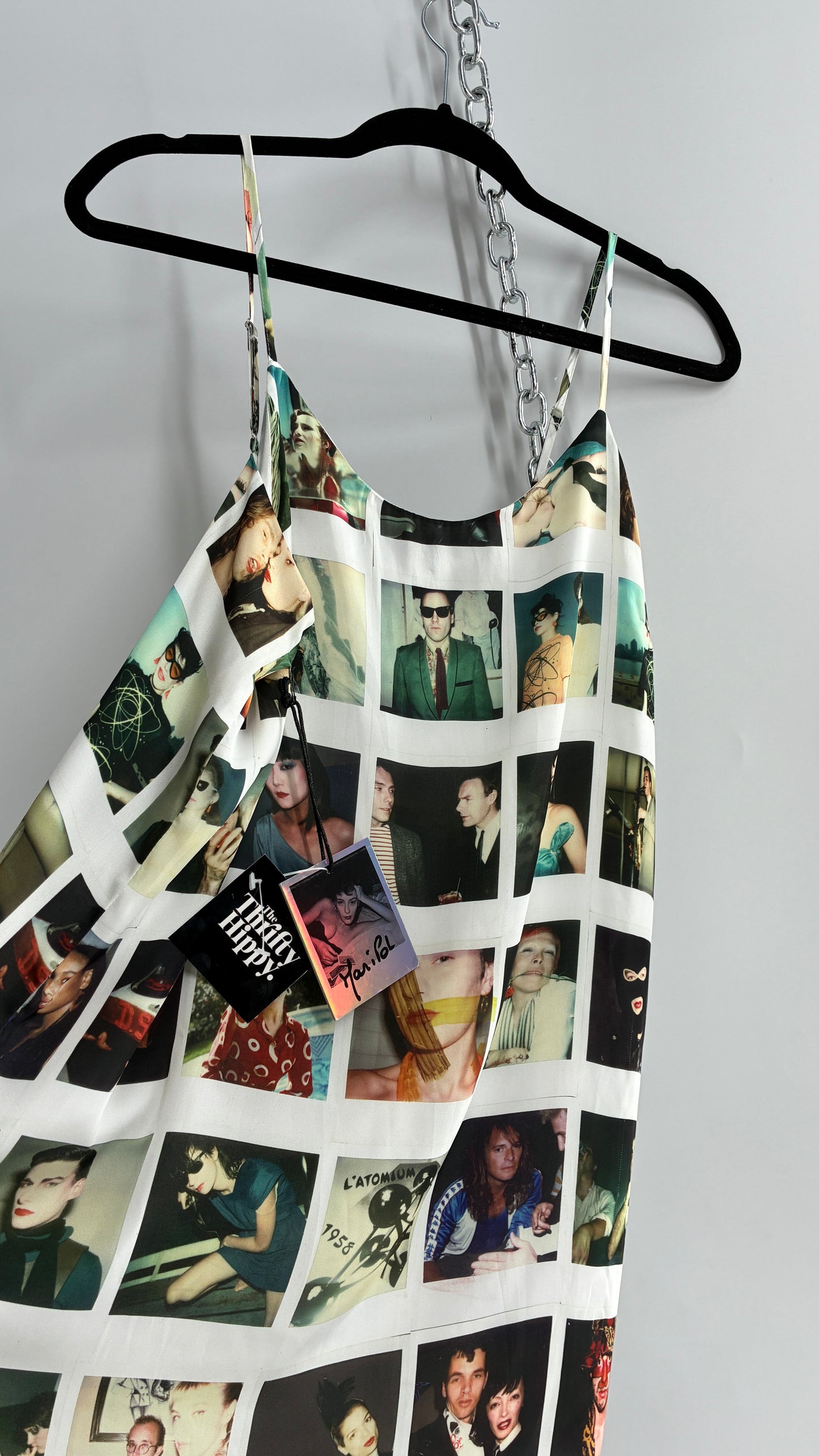 Rare Limited Edition MARIPOL Polaroid Mini Dress with Tags Attached (Medium)