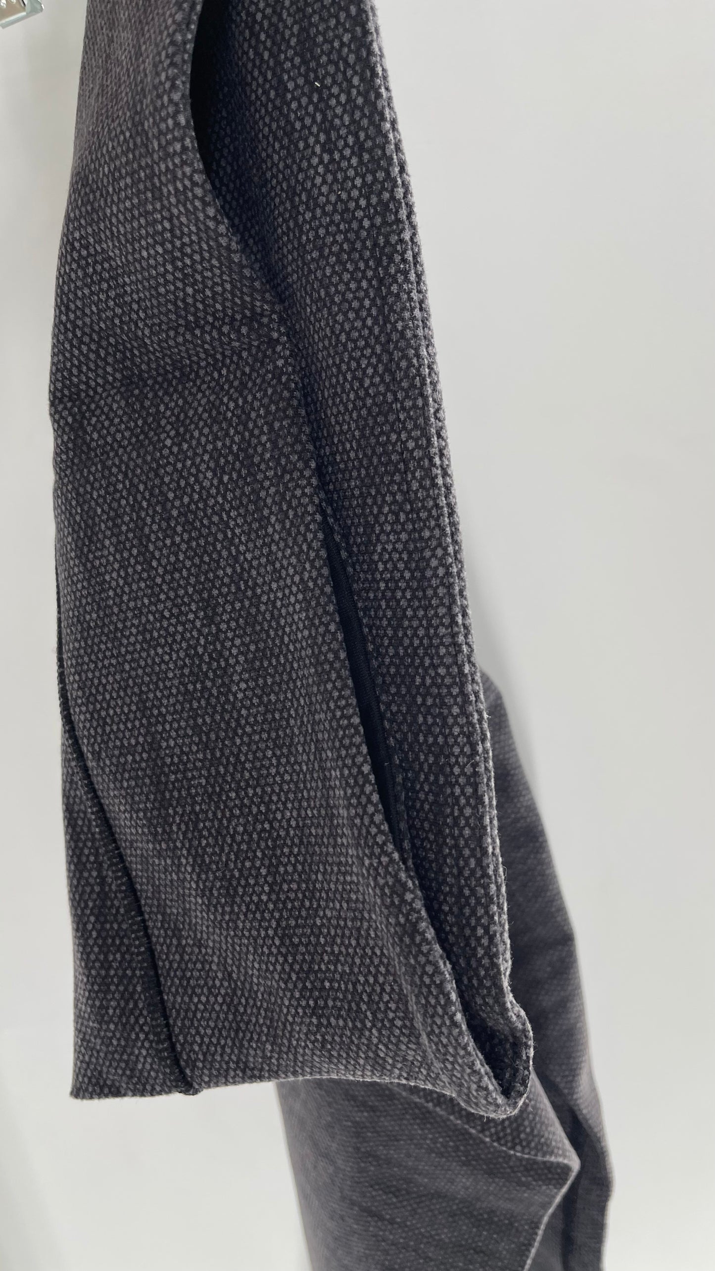 Lululemon Dark Charcoal/Slate Grey Capris (Small)