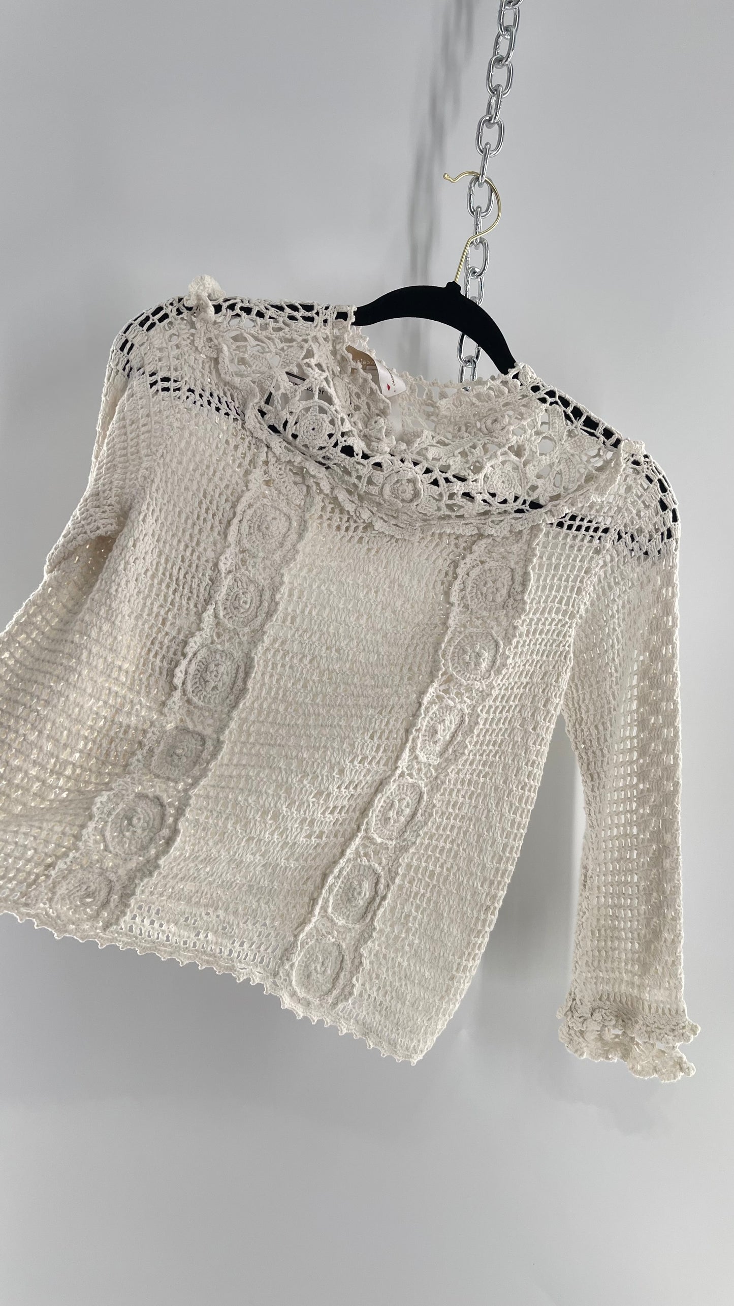 Coreylynncalter Crochet Blouse (XS/S)