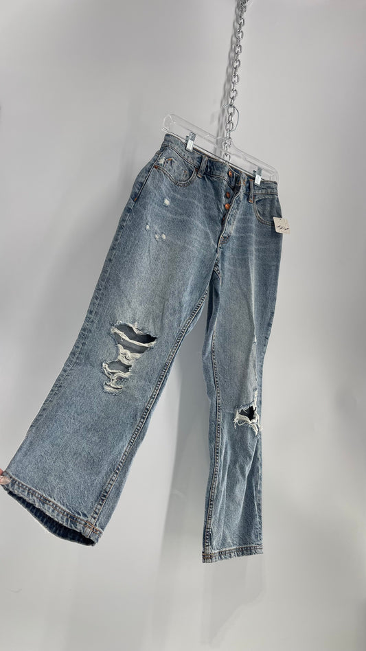 Free People Distressed Jeans with Tags Attached (26)