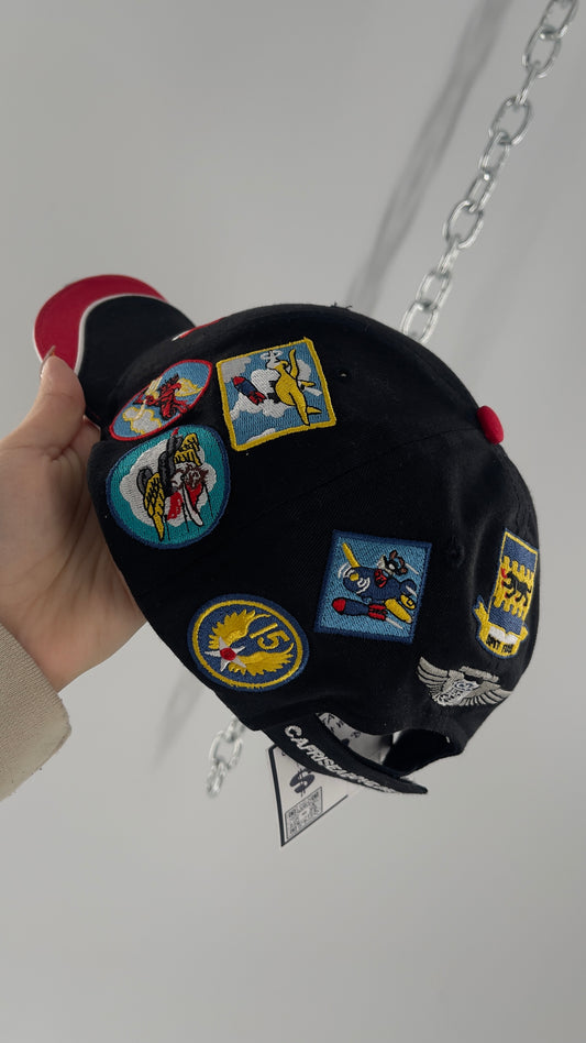Vintage CAF Redtail Squadron Badge Patch Baseball Hat
