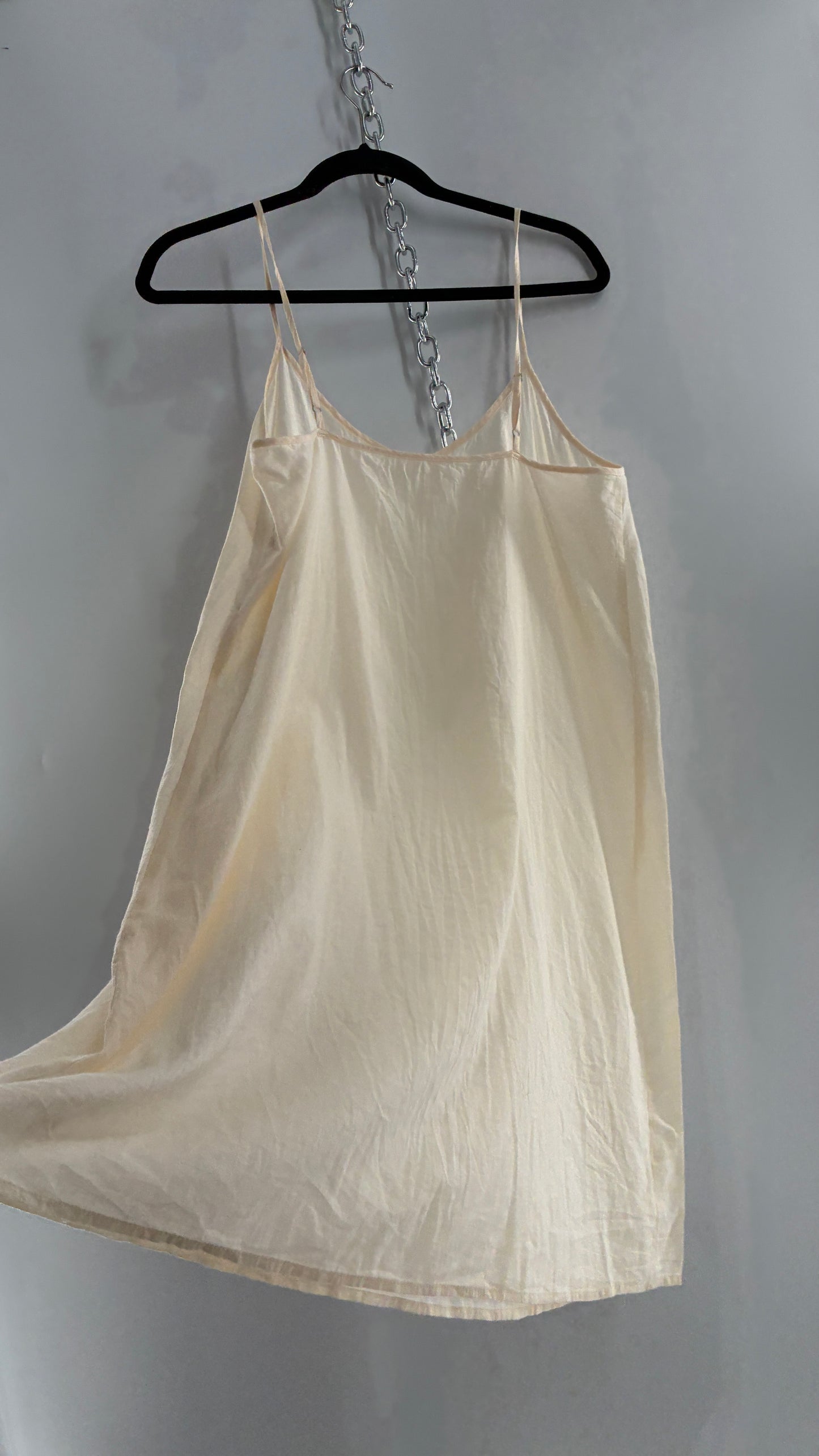 Off White Slip Dress (S/M)