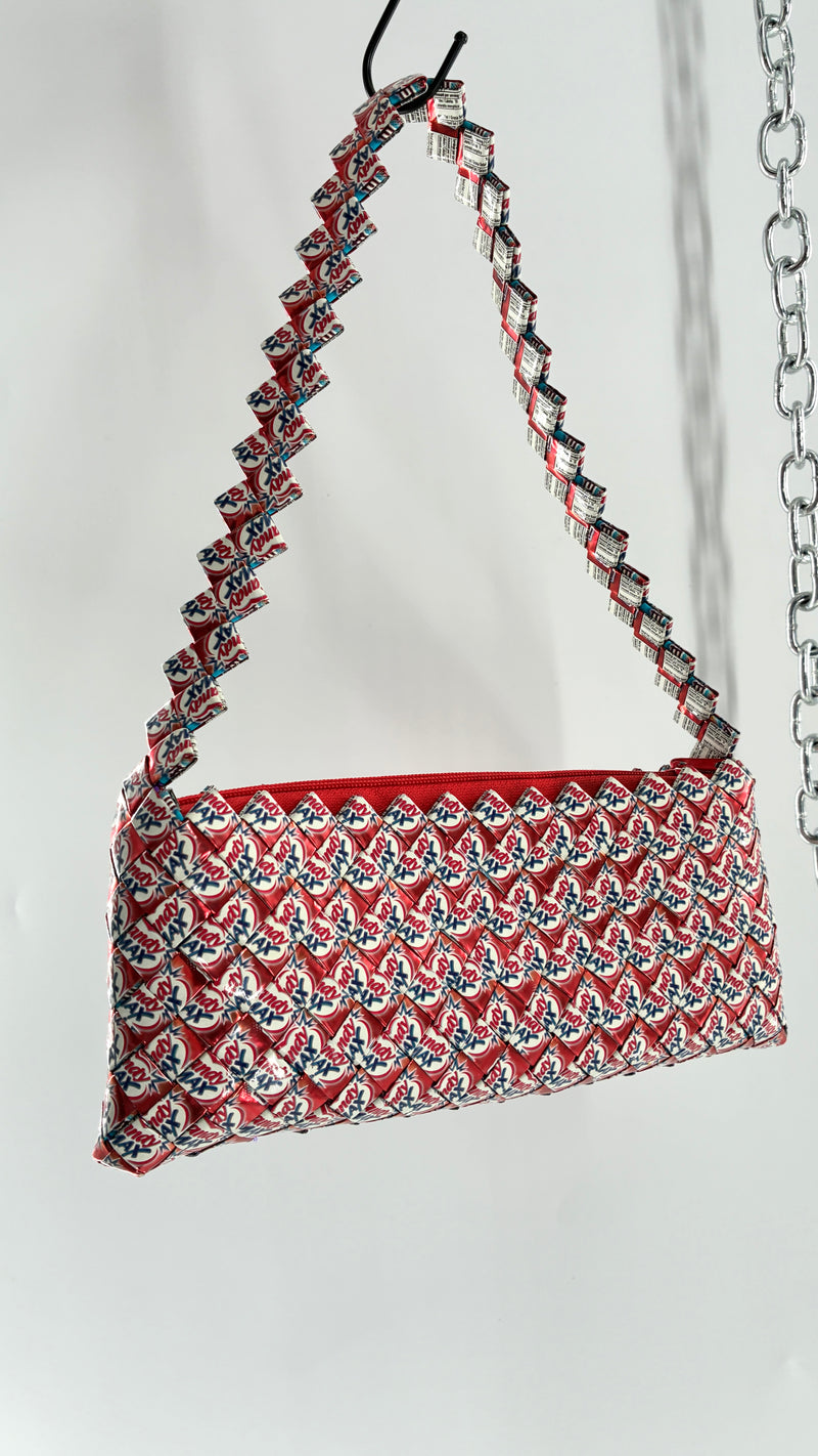 Vintage Candy Wrapper Shoulder Purse