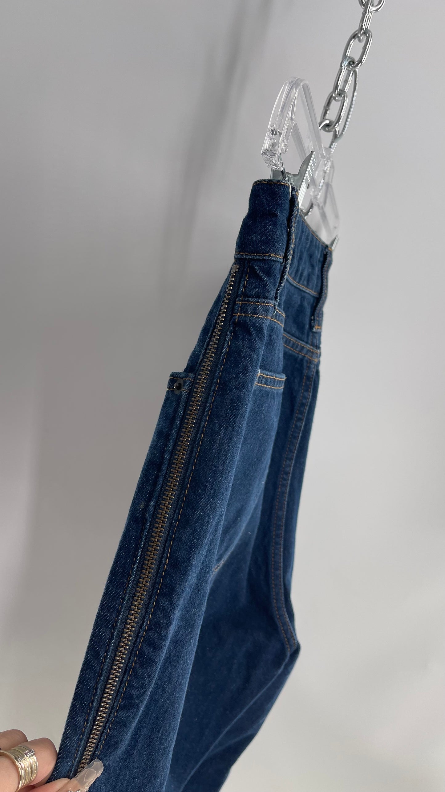 BDG Urban Outfitters Zip Side Medium Wash Jeans (C)(30)