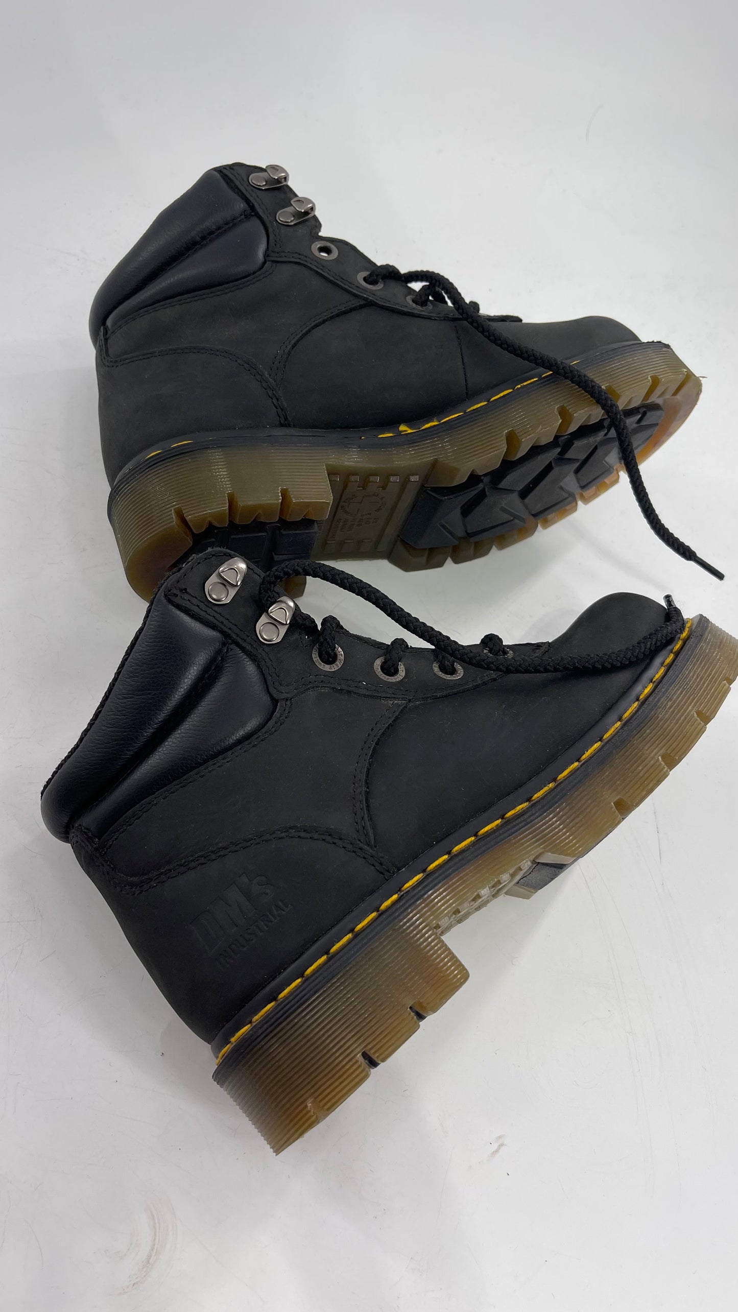 Doc Martens Industrial Black Combat Boots (6)