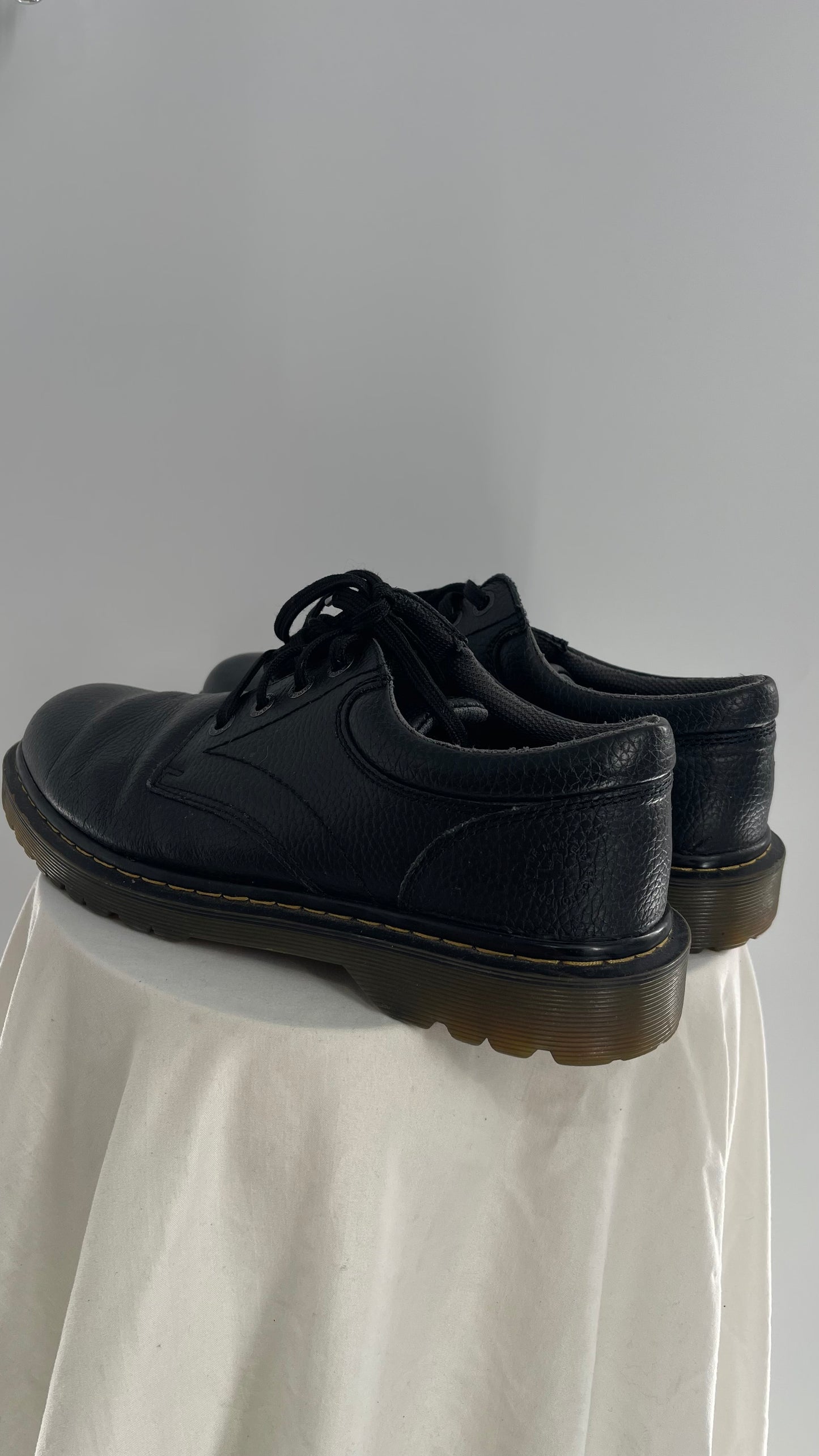 Vintage Dr. Martens Black Leather Men’s Oxfords (12)