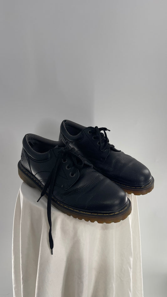 Vintage Dr. Martens Black Leather Men’s Oxfords (12)