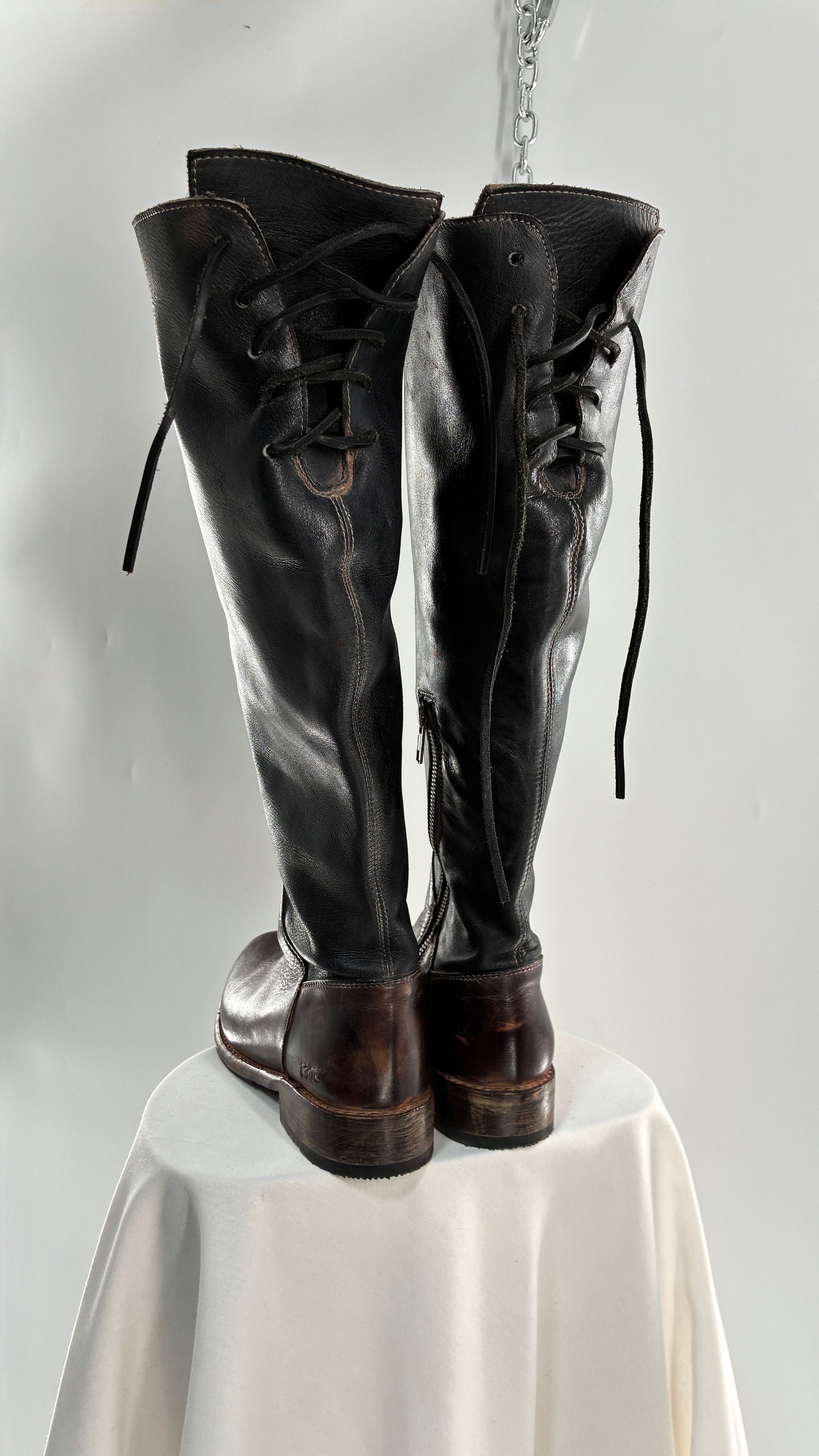 Vintage BEDSTÜ Manchester Two Toned Tall Riding Boots (7)
