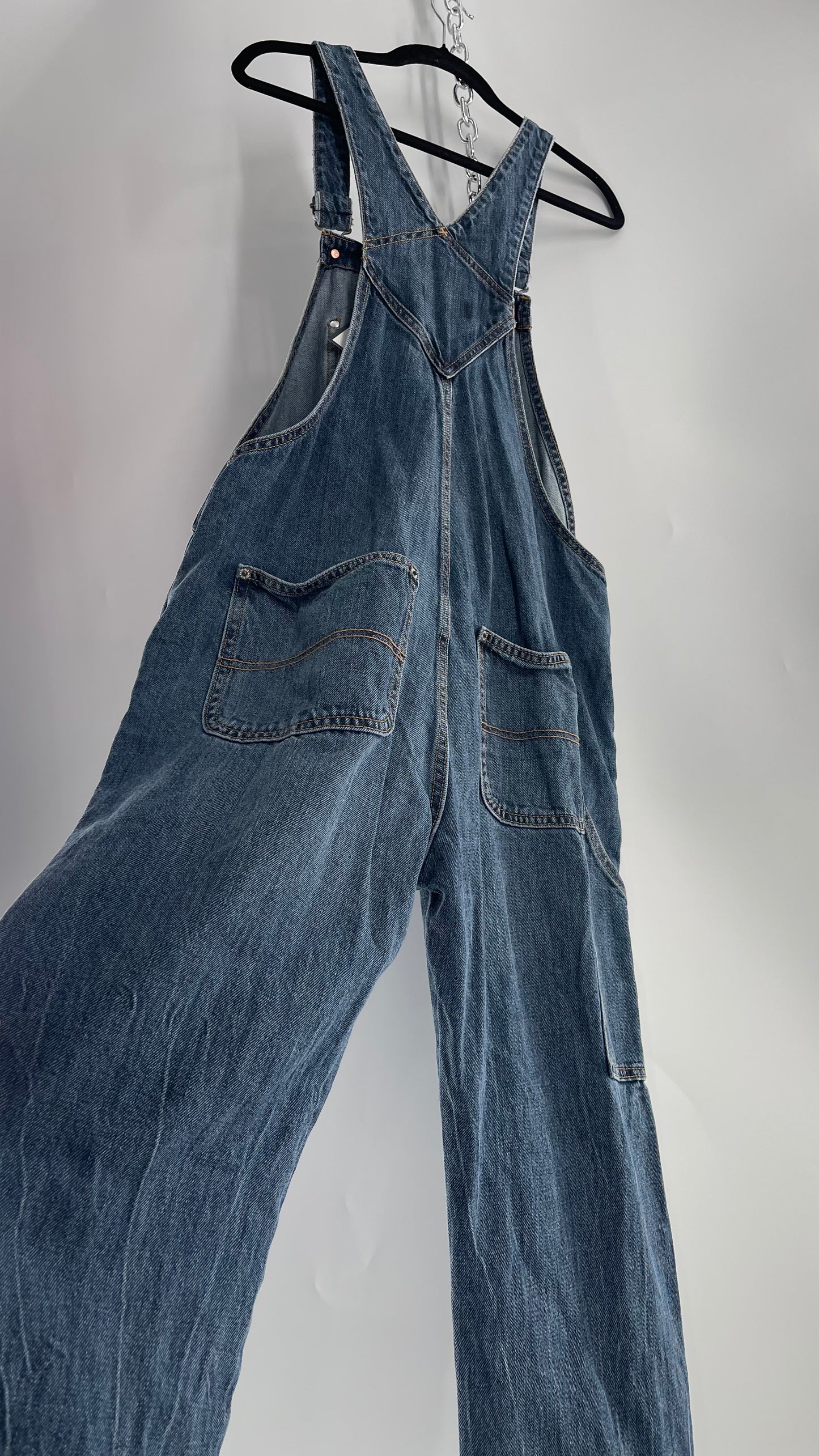 Vintage Jean Overall Jumpsuit (Medium)