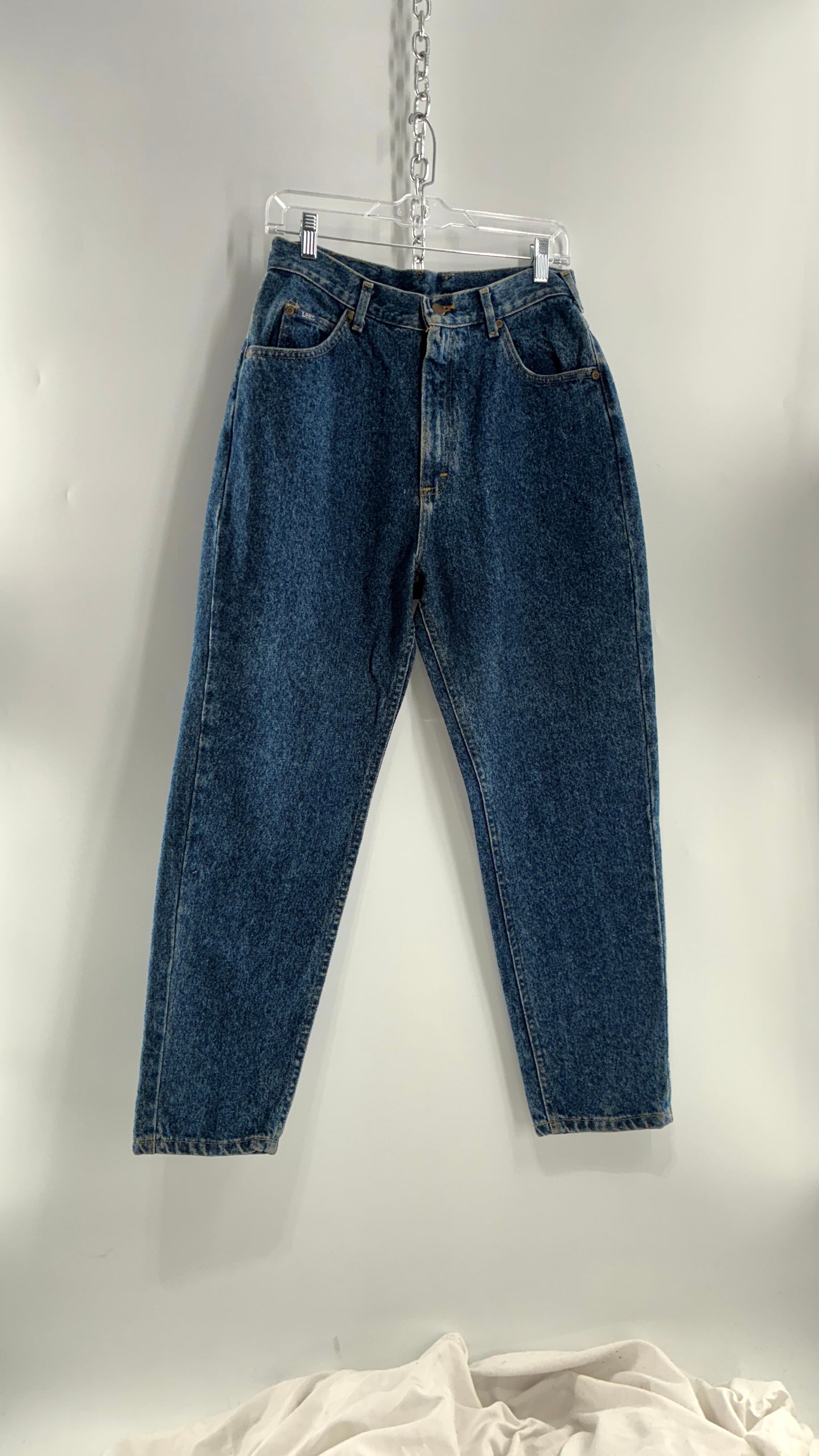Deadstock Vintage 1980s Lee Stone Wash Mom Jean (12P)