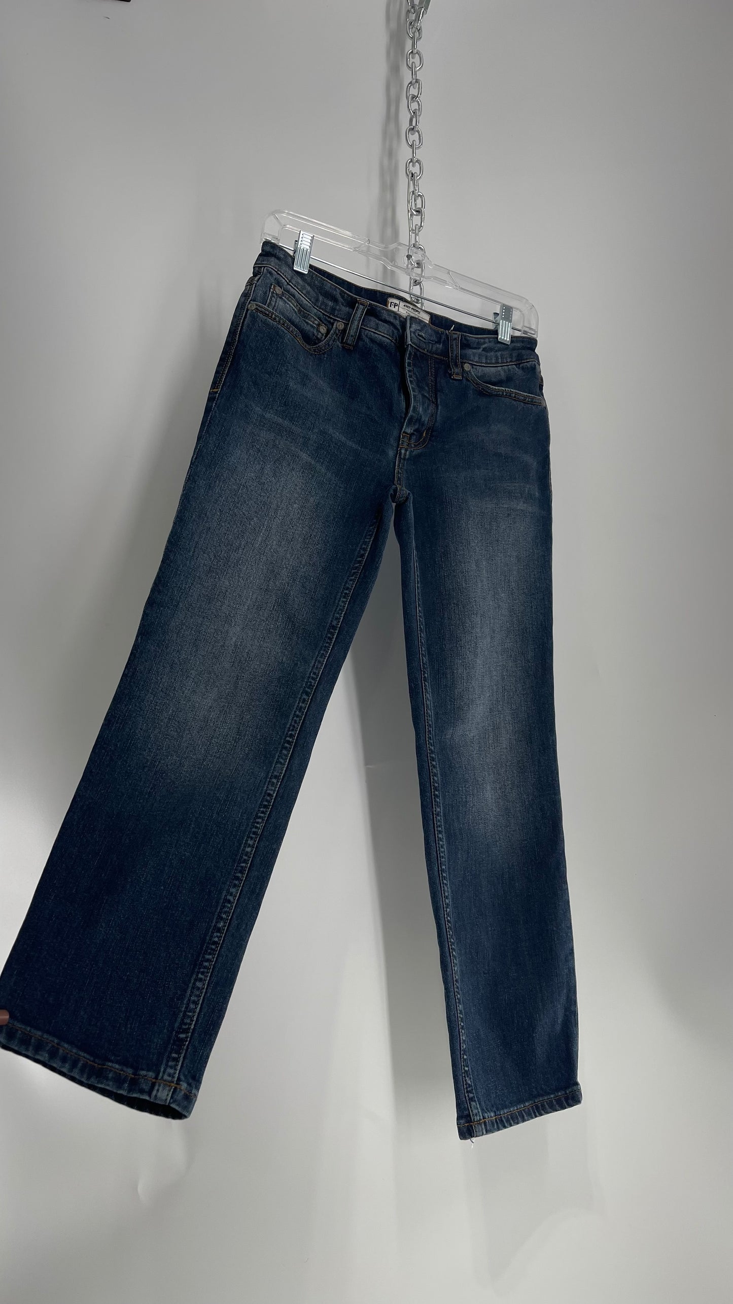 Free People Denim Straight Legs with Faded Wash Detail (25)