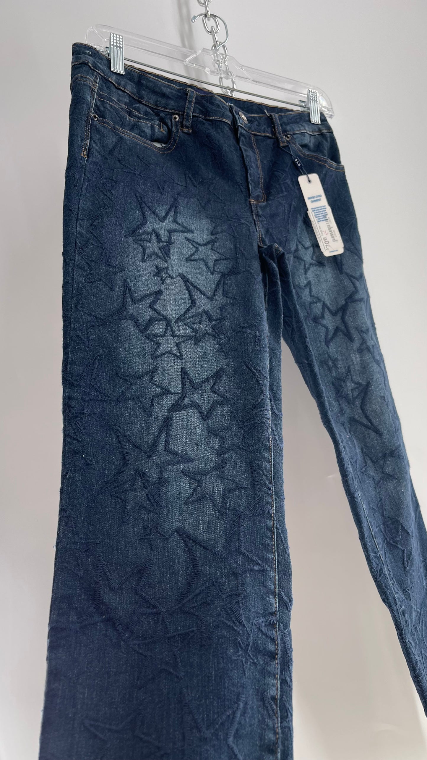 Tractr BLU Star Embroidered Jeans with Tags (28)