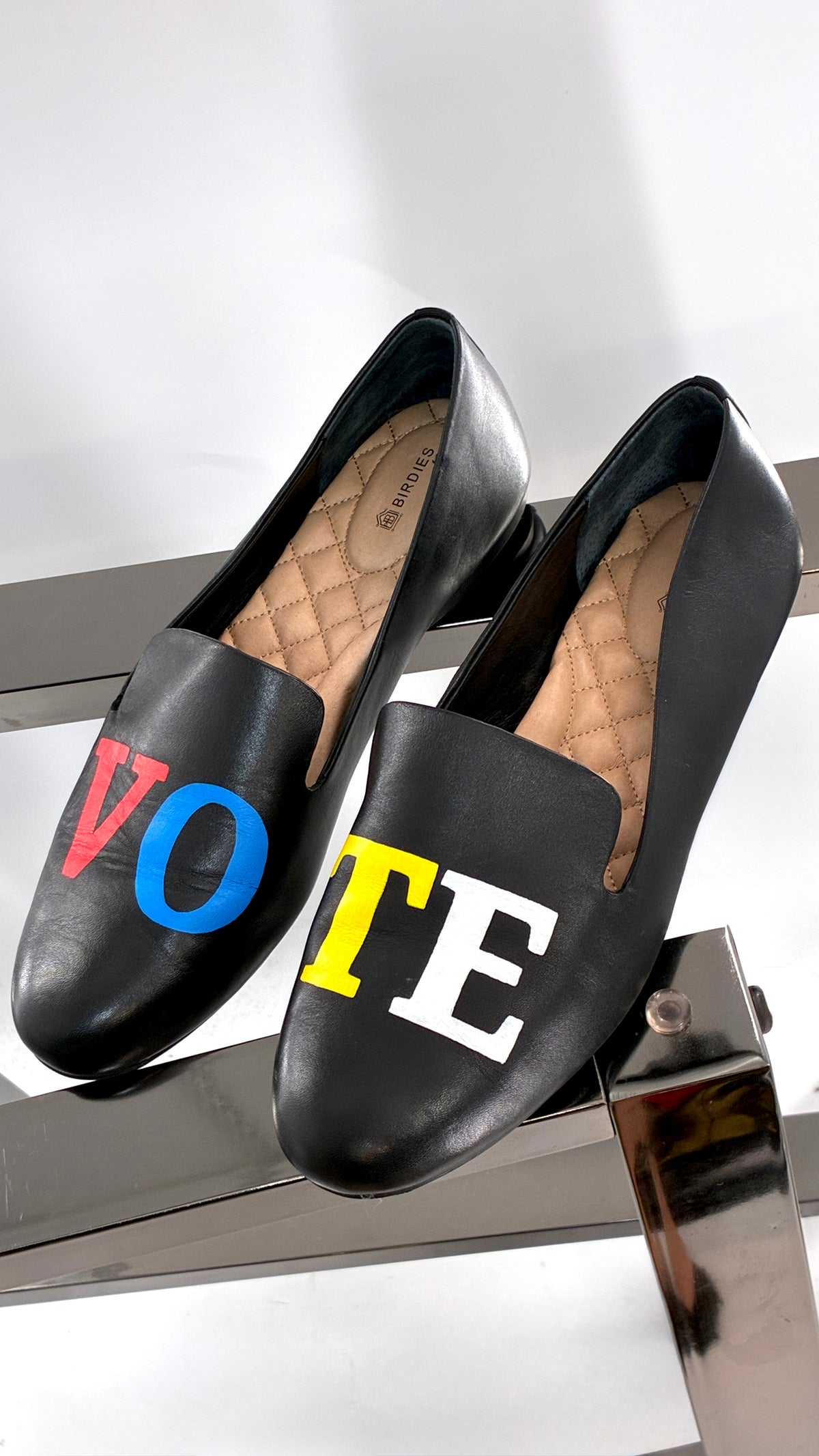 Vintage BIRDIES Rare Limited Edition VOTE Loafers (10)