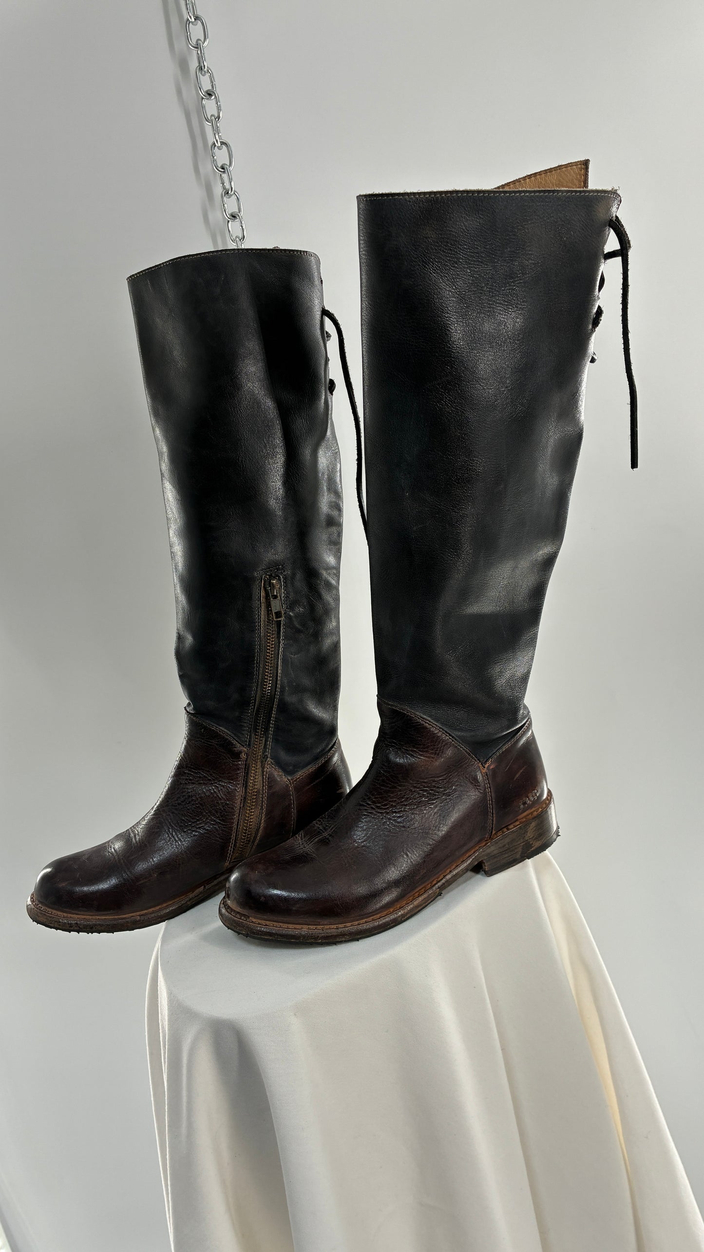 Vintage BEDSTÜ Manchester Two Toned Tall Riding Boots (7)