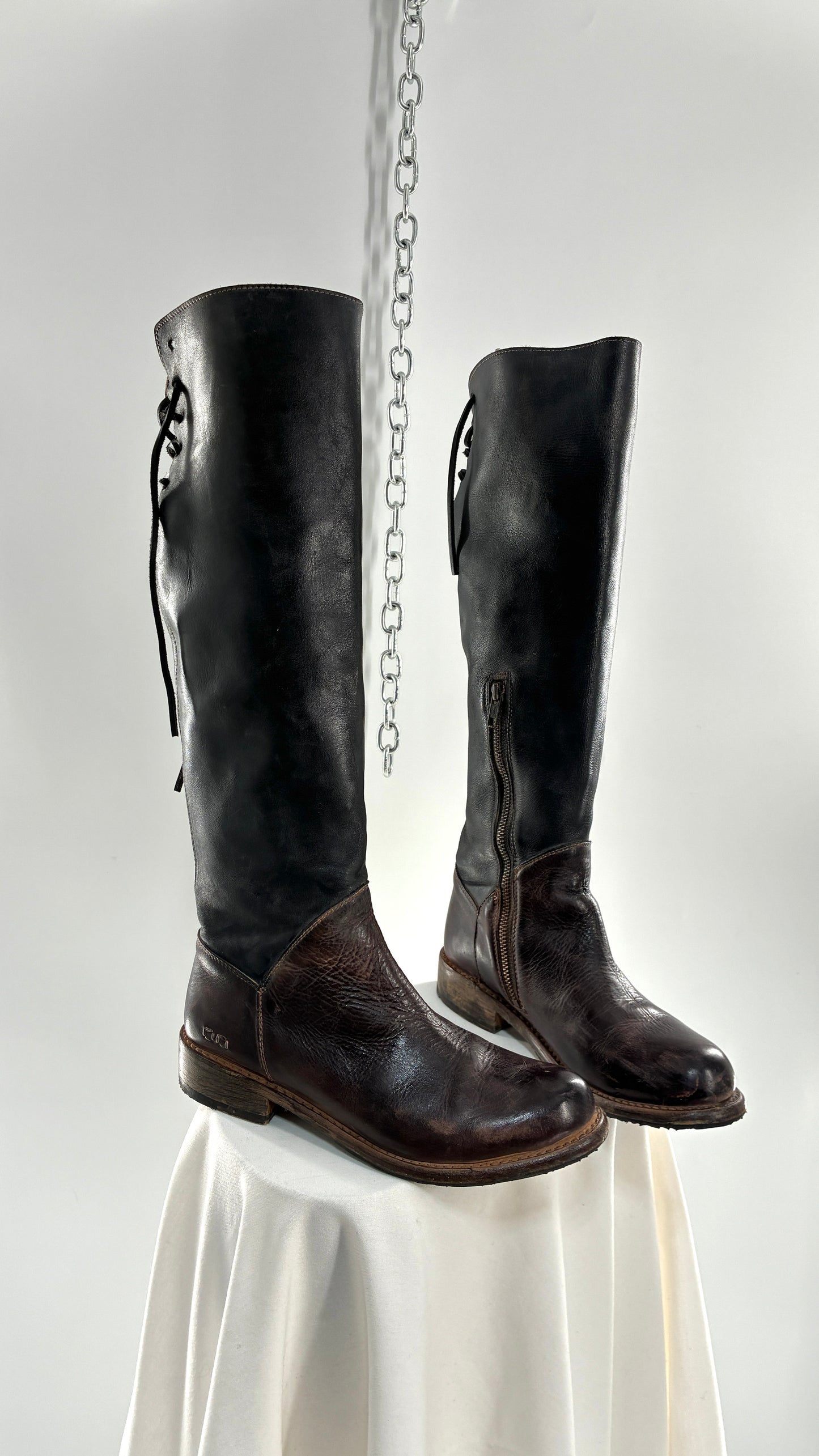 Vintage BEDSTÜ Manchester Two Toned Tall Riding Boots (7)