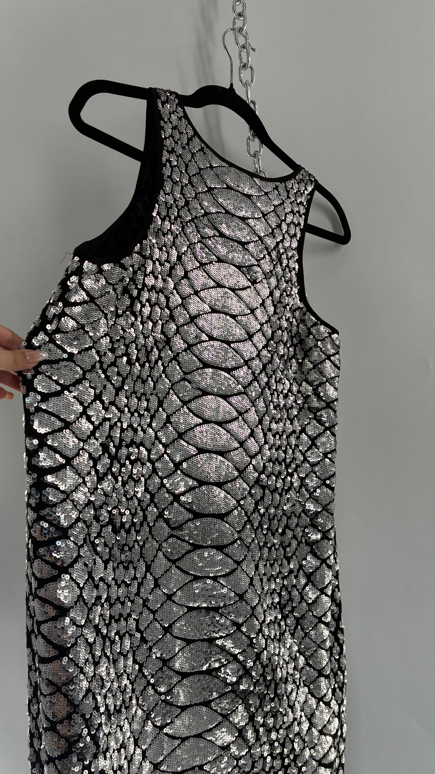 Deadstock Vintage MICHAEL KORS Sequin Mini Dress (Small)