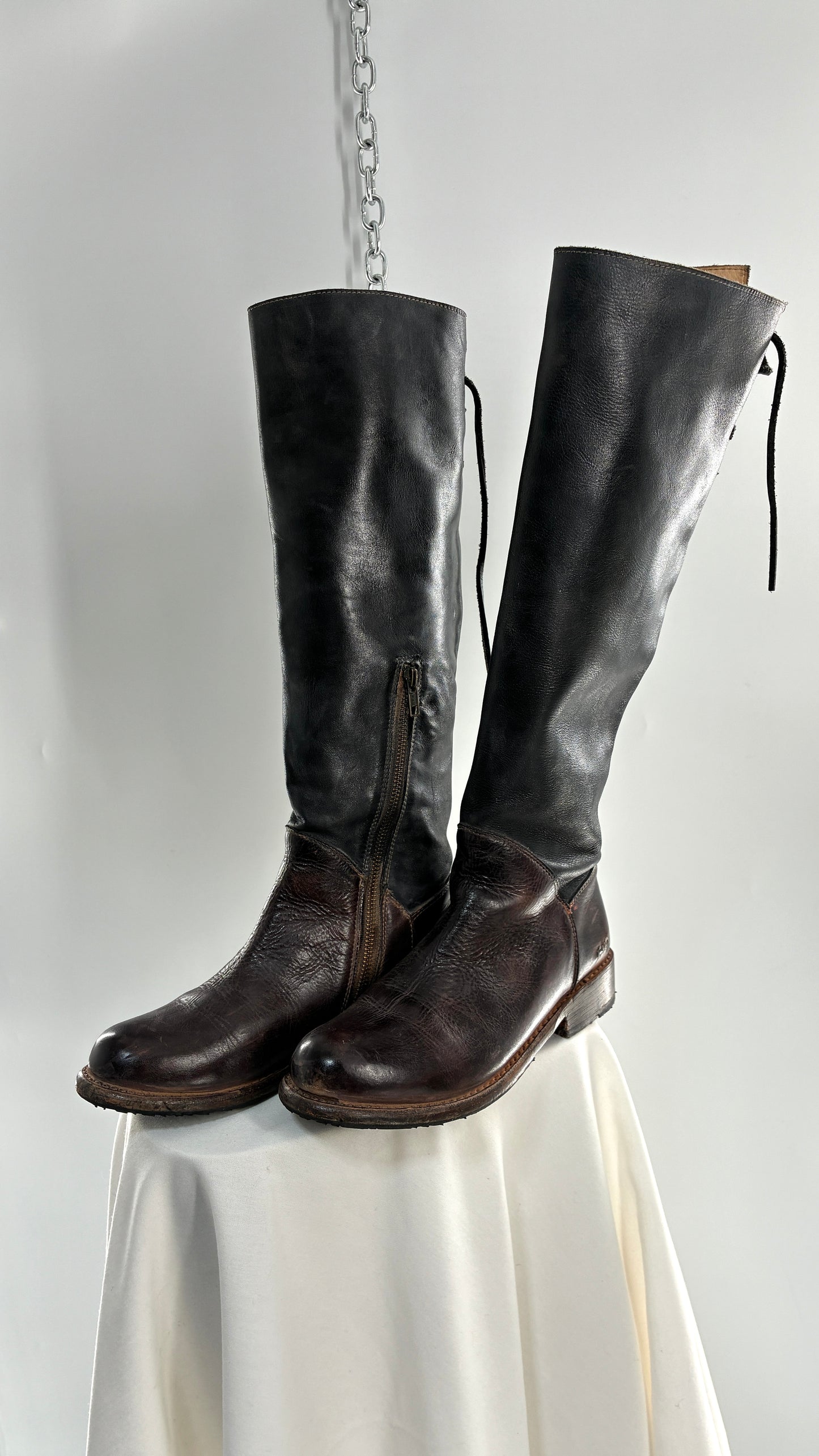 Vintage BEDSTÜ Manchester Two Toned Tall Riding Boots (7)