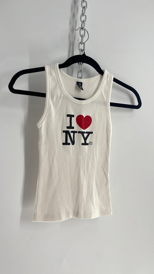 Vintage 1990s I❤️NY Classy Lady Tank (Small)