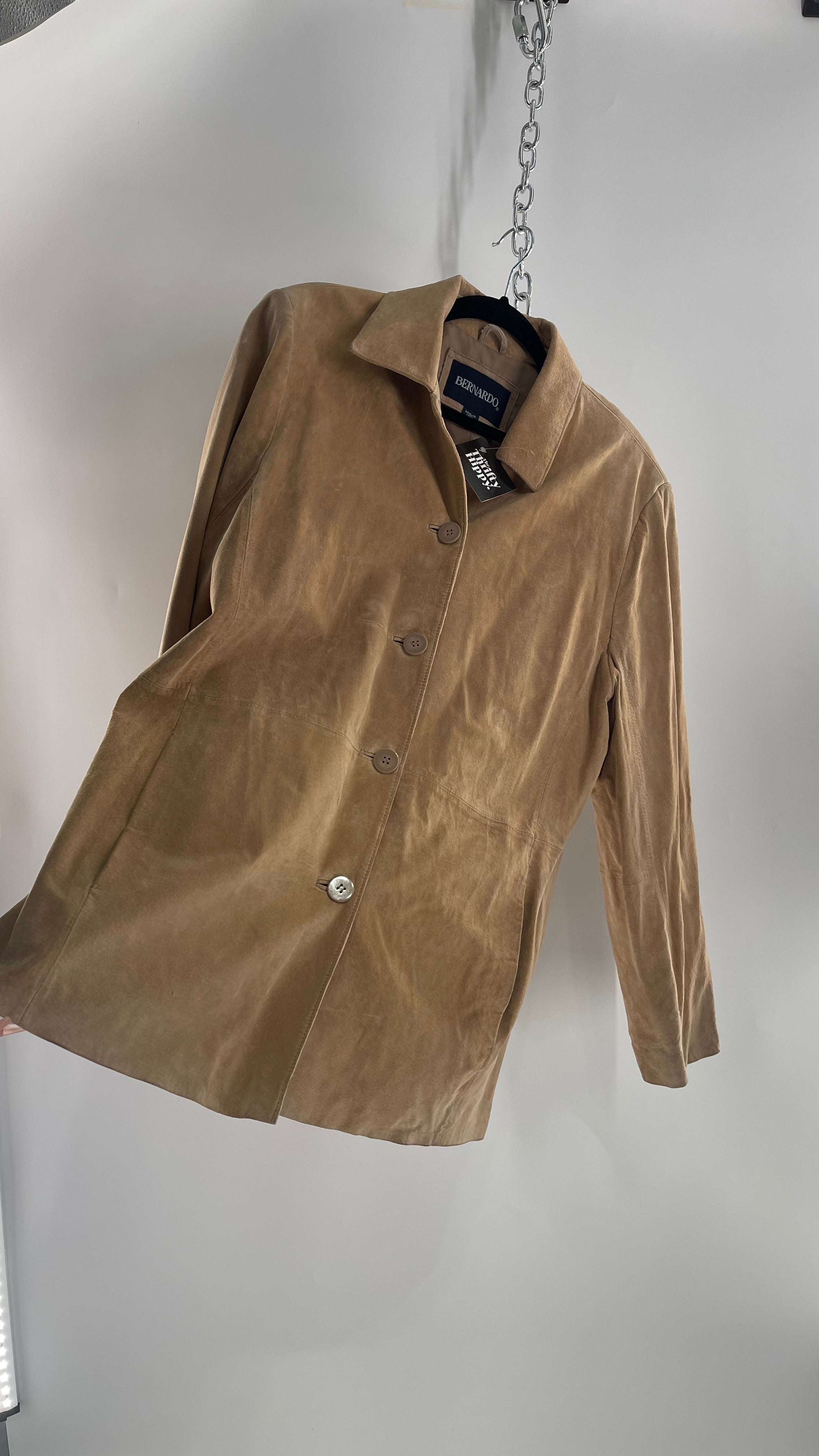 Bernardo factory Tan Leather Jacket