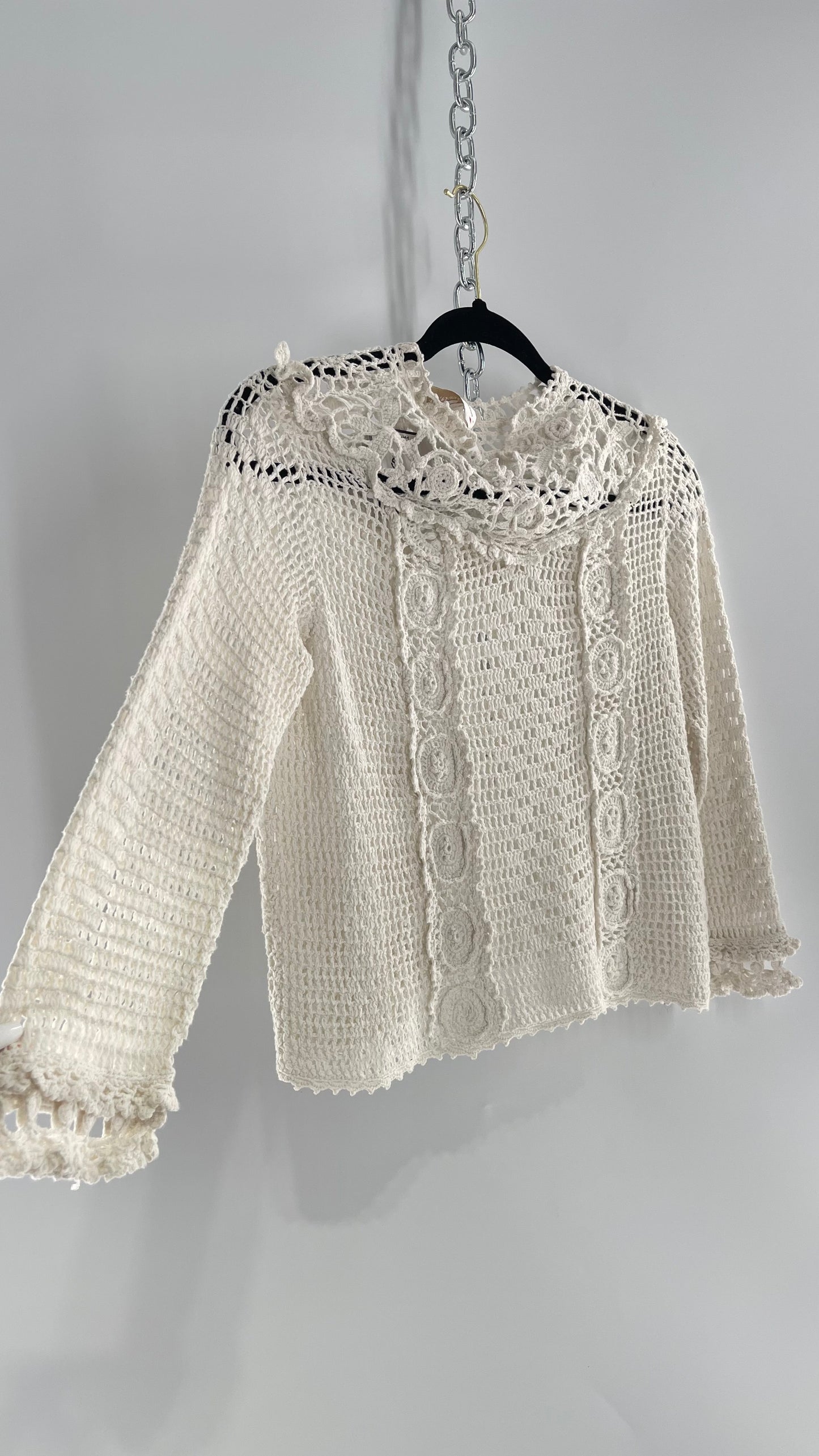 Coreylynncalter Crochet Blouse (XS/S)