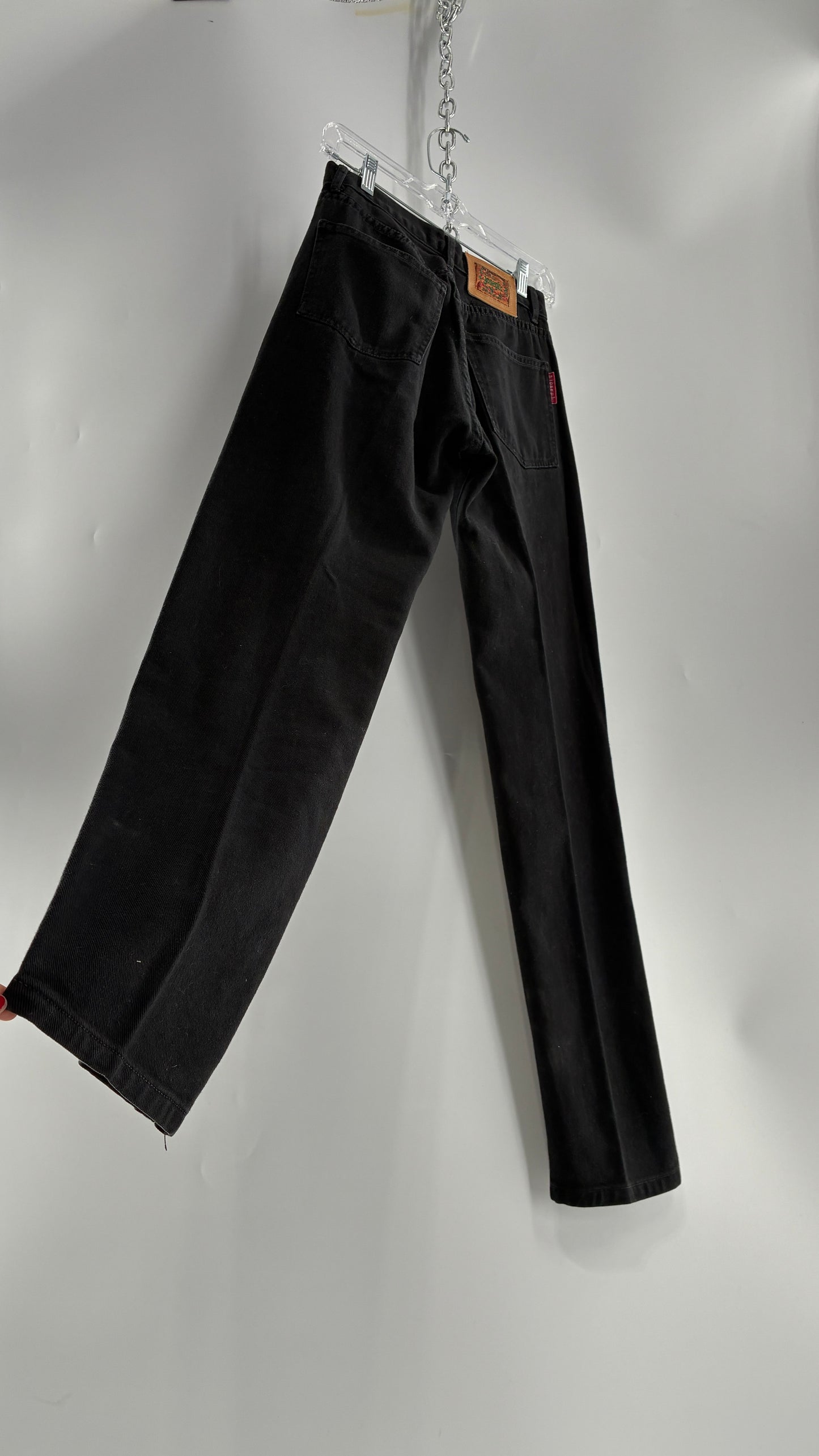 Vintage For Joseph Paris, France Black High Waisted Mom Jean (28)
