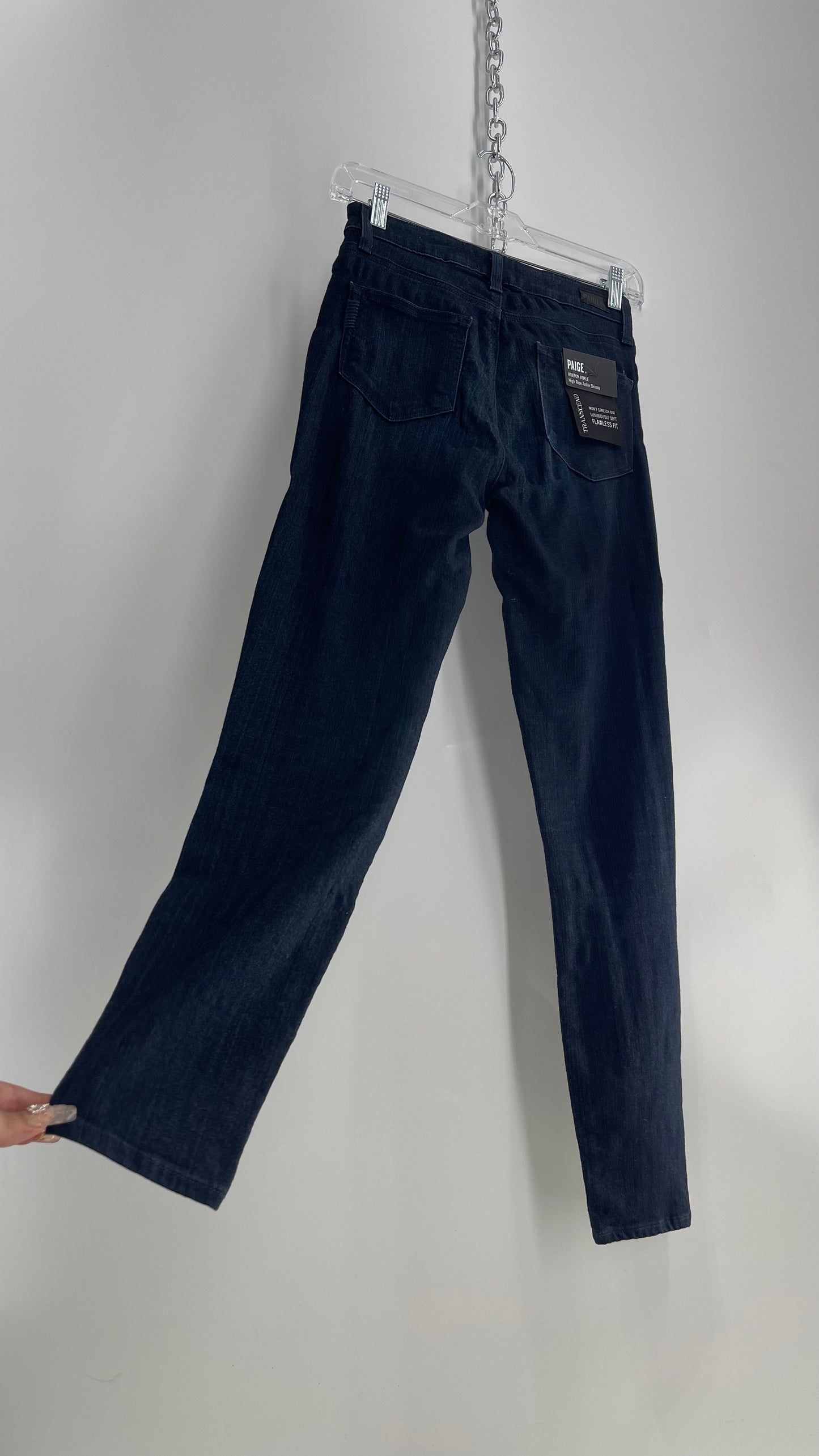 Paige Anthropologie Dark Wash Skinny (25)