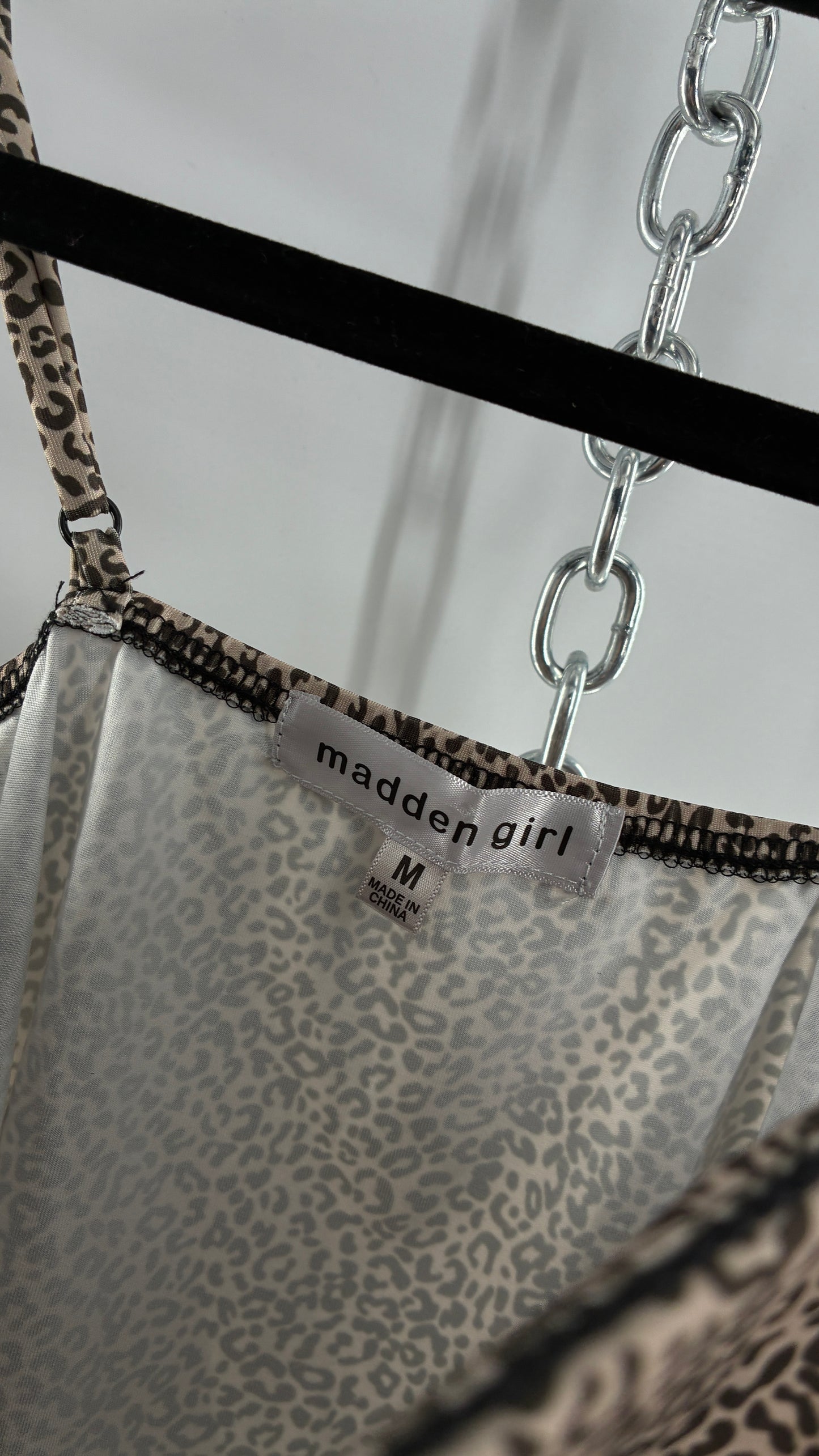 Vintage Madden Girl Cheetah Camisole (Medium)