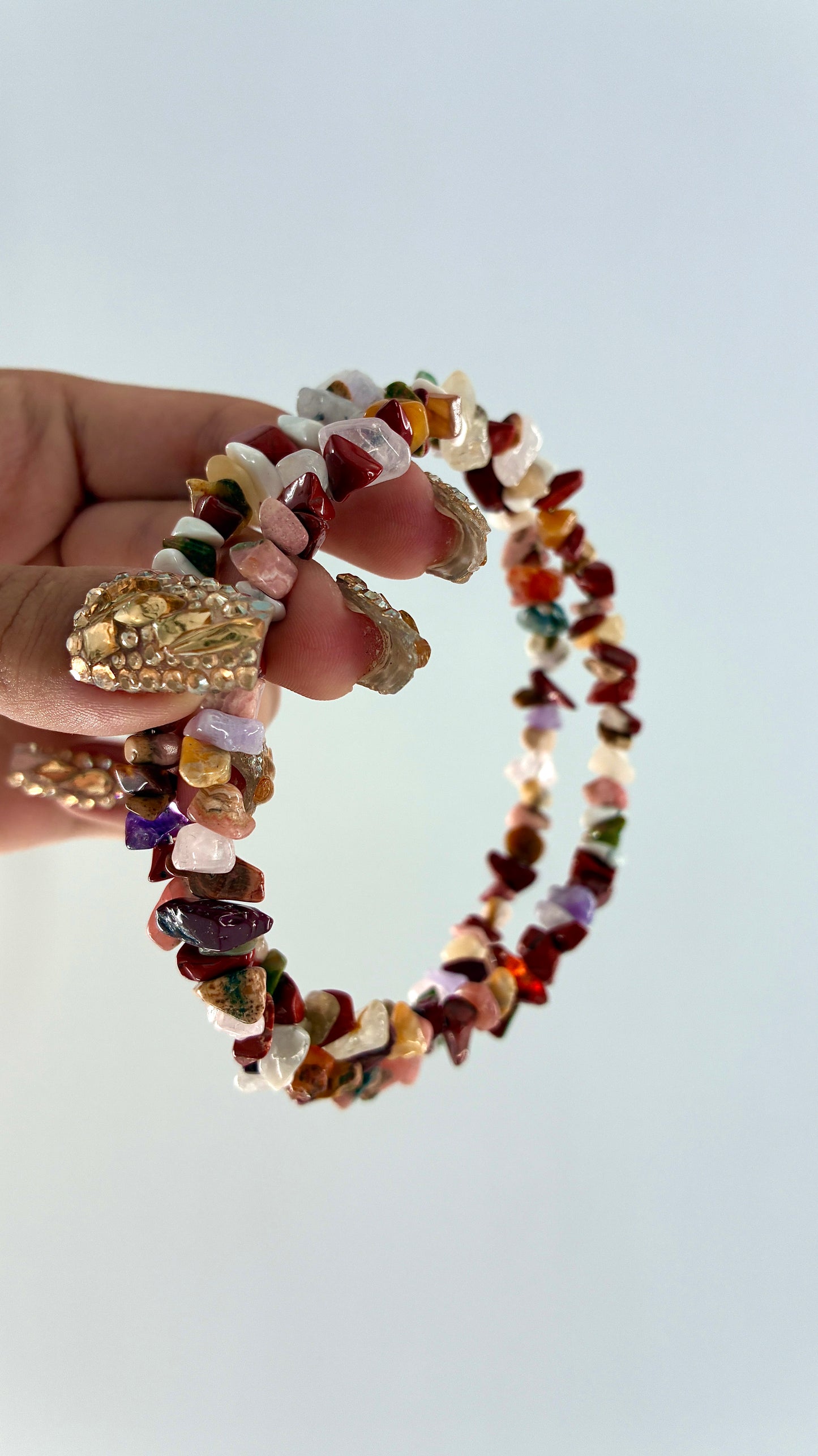 Vintage Stone Arm Cuff