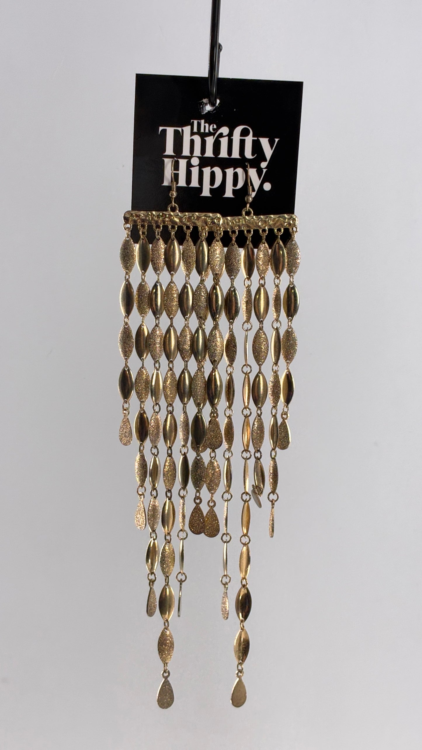 Vintage Dramatic, Chandelier Style Gold Earrings