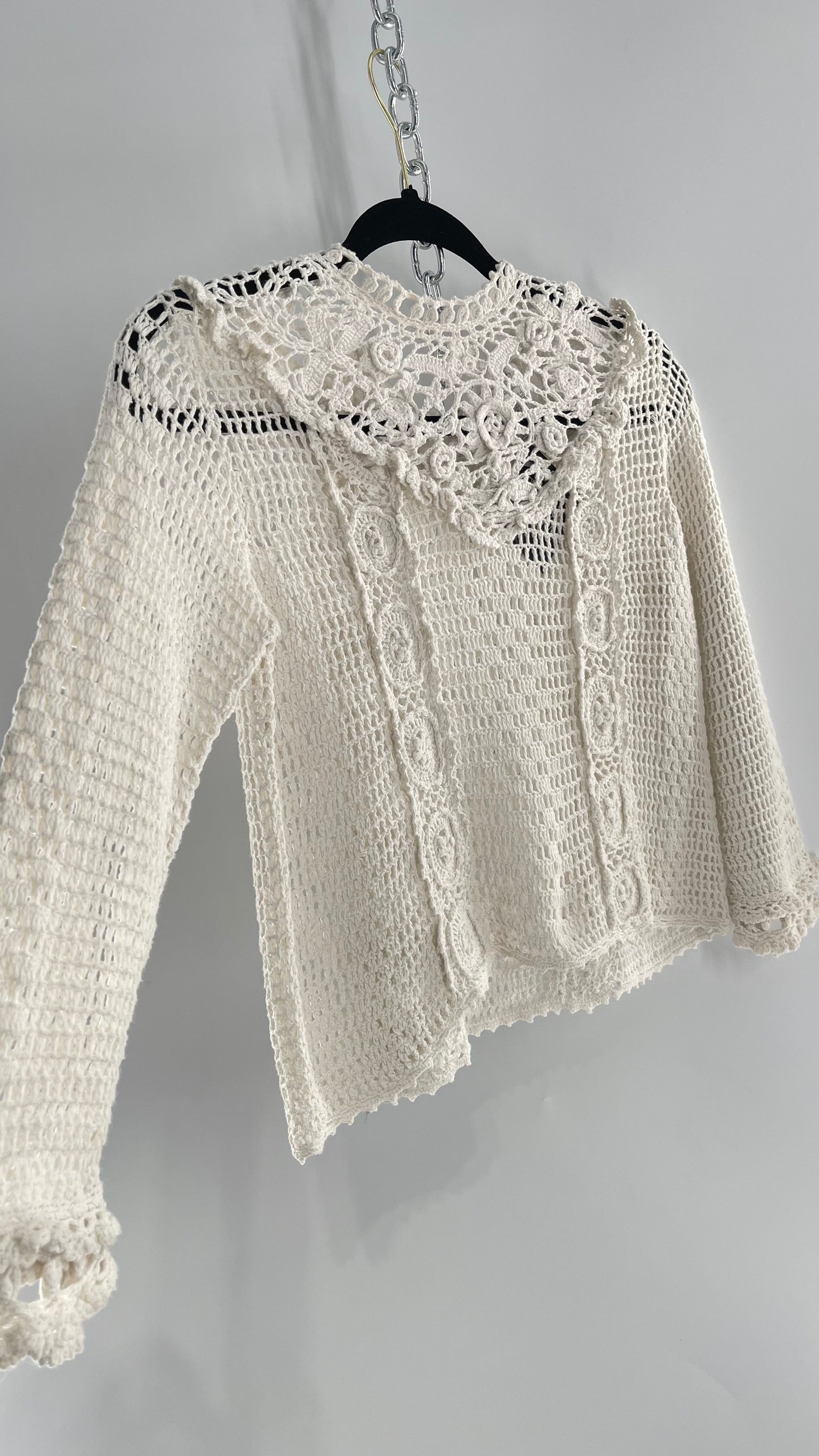 Coreylynncalter Crochet Blouse (XS/S)