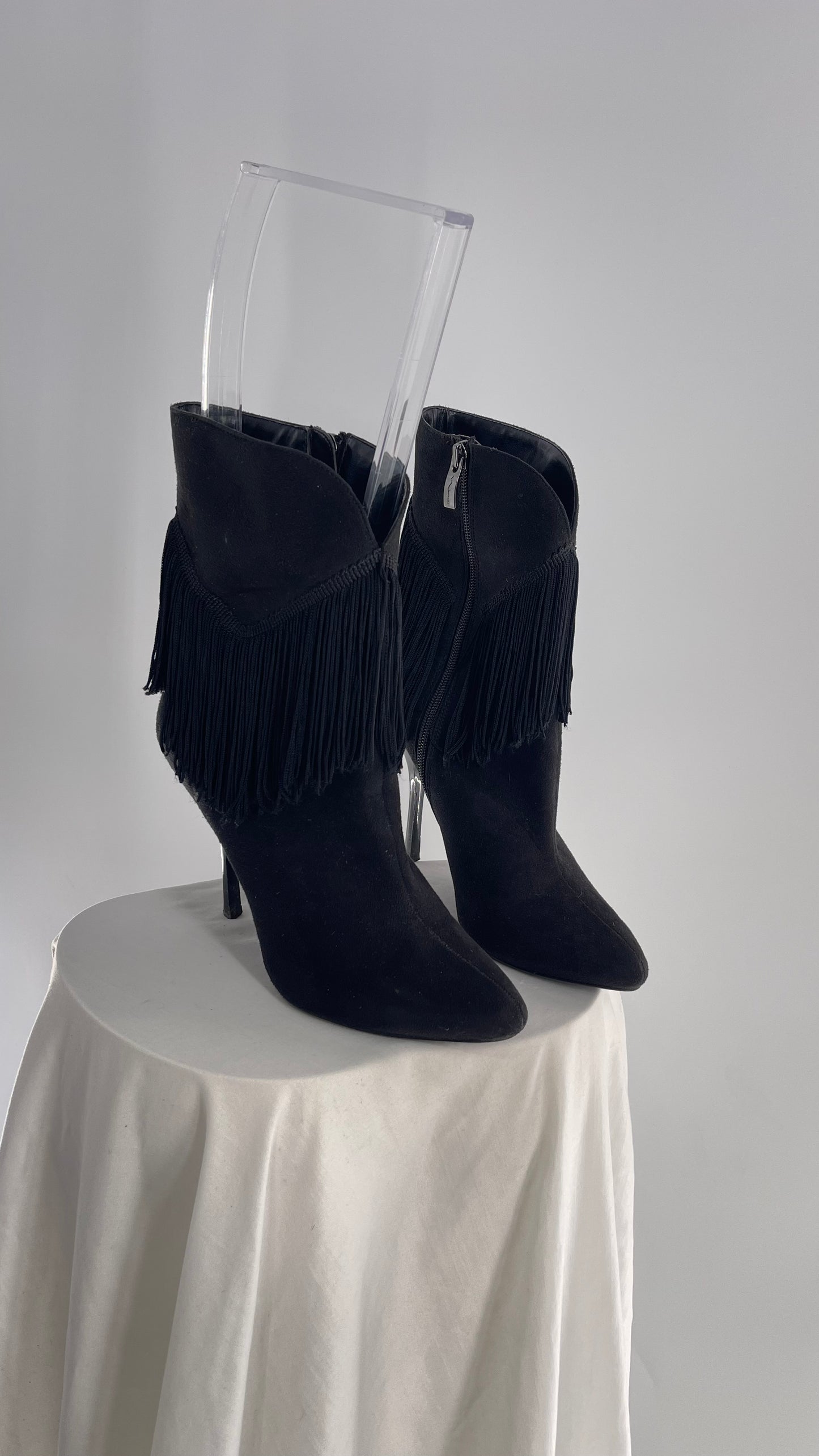 Vintage Mia Fringe Booties (7)