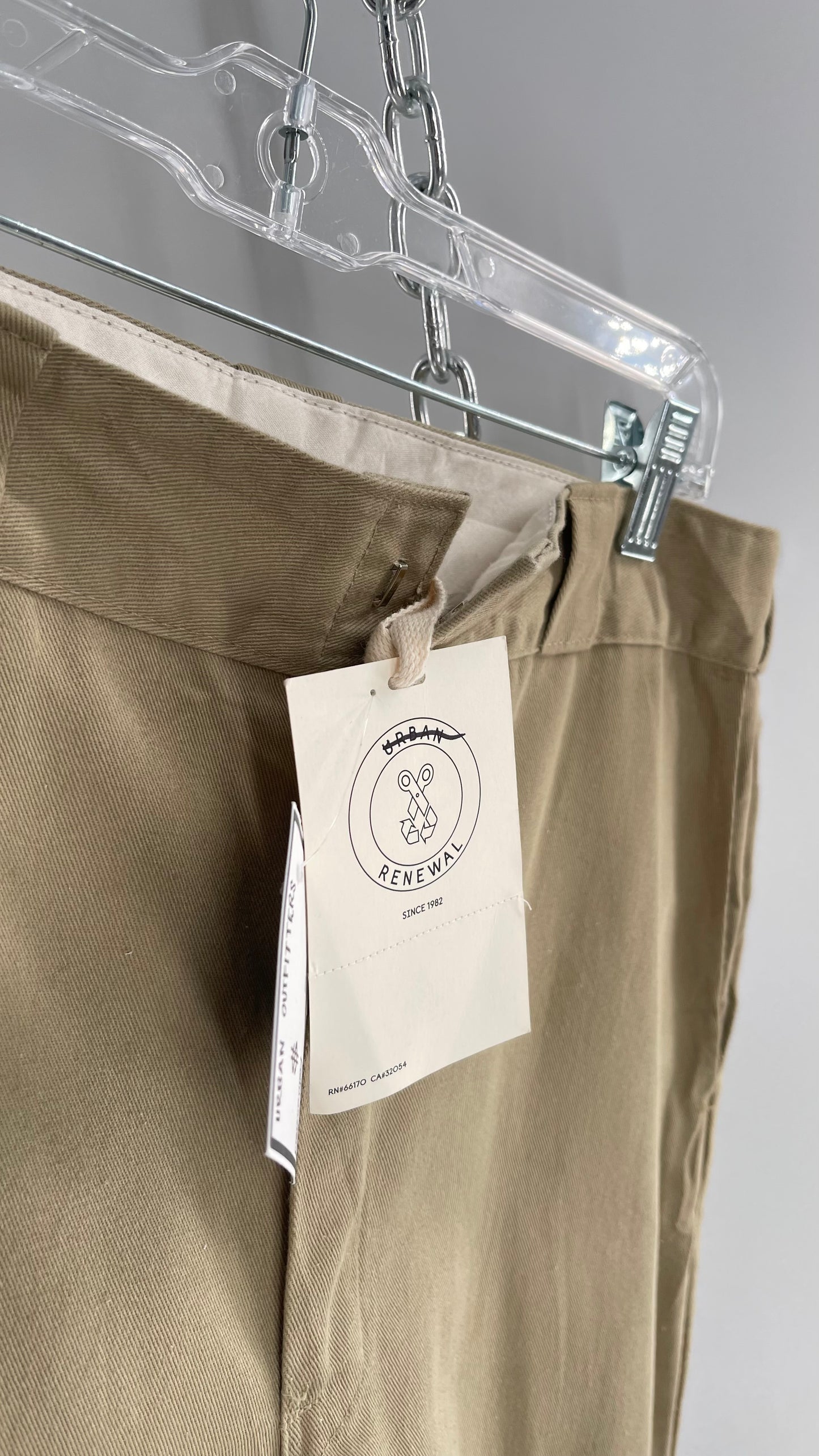 Urban Outfitters Urban Renewal Khaki Trouser (32)