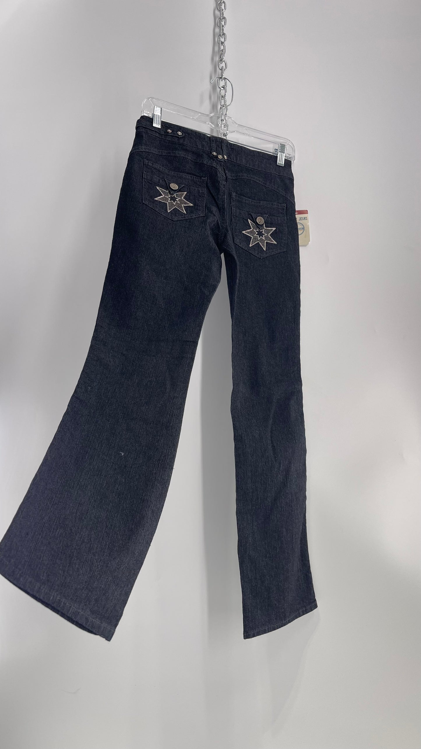 Deadstock Vintage STREET JEANS with Embroidered Pockets and Tags Attached (3)